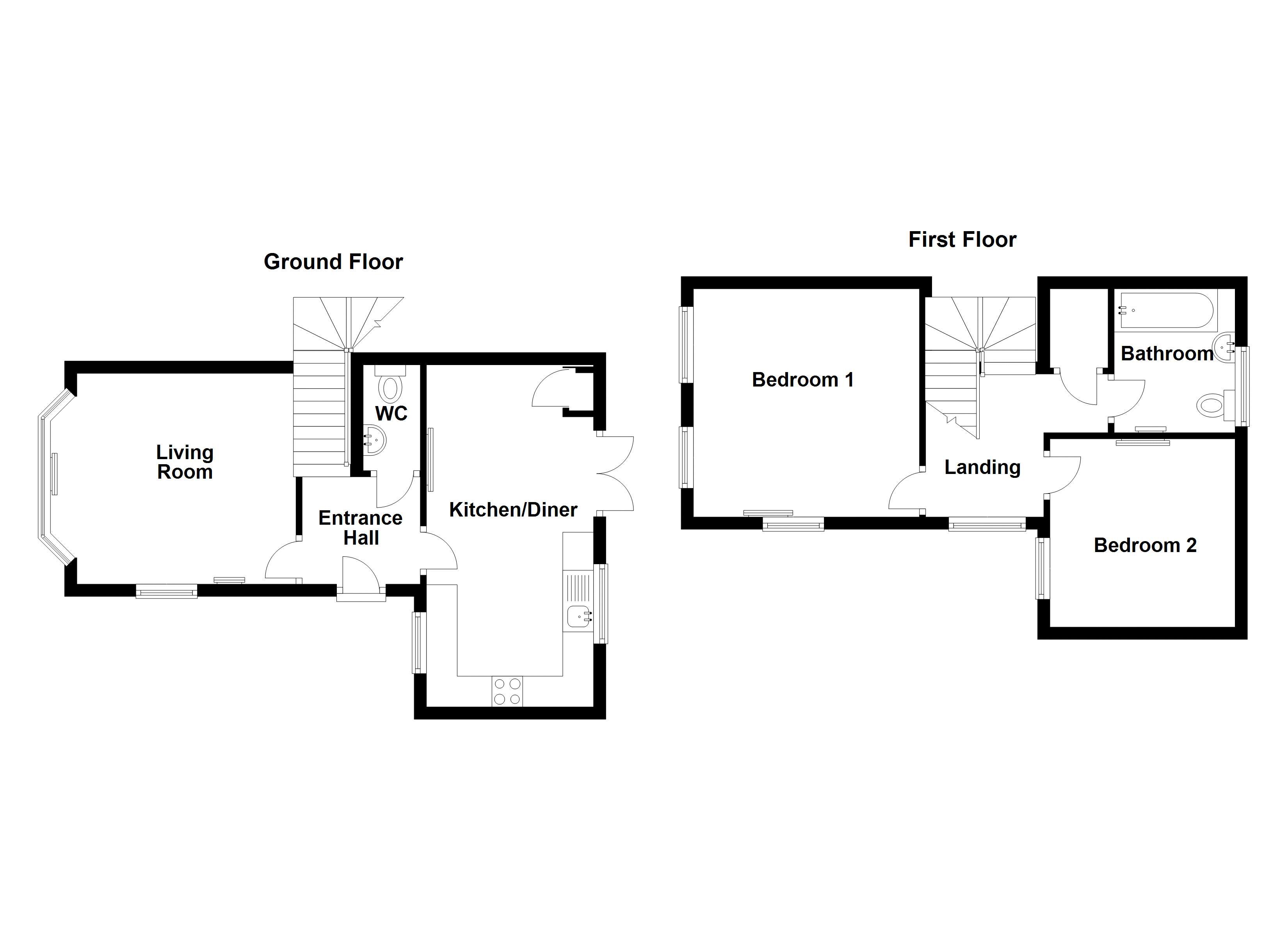 2 Bedrooms End terrace house to rent in Hampton Road, Birkdale, Southport PR8