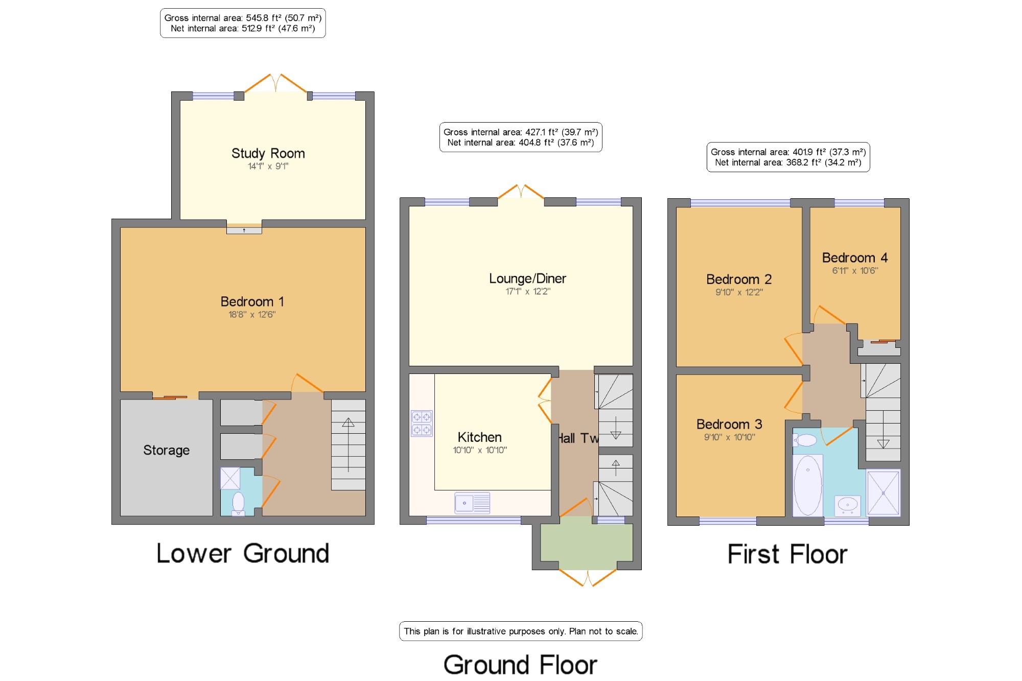 4 Bedrooms Terraced house for sale in Lambourne Close, Brighton, East Sussex BN1