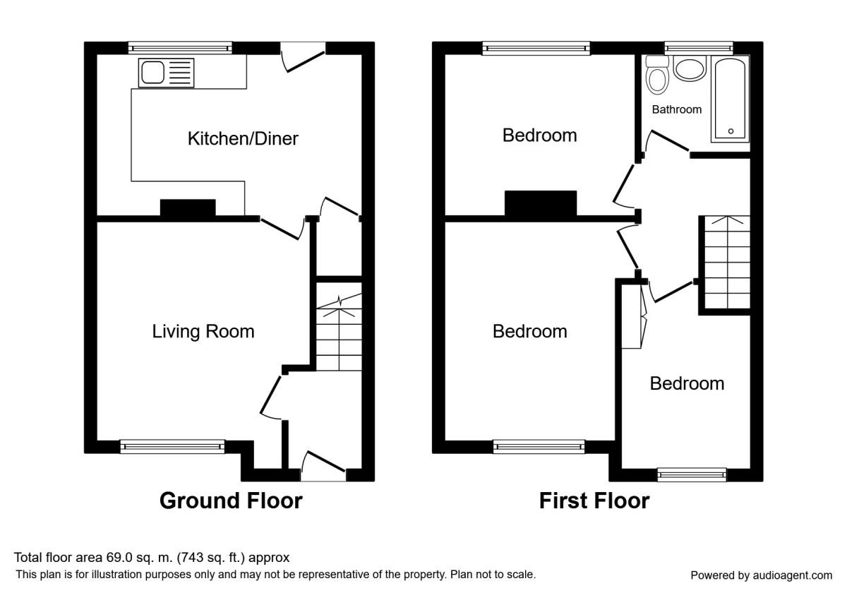 3 Bedrooms Terraced house for sale in Woodstock Road, Broadheath, Altrincham WA14