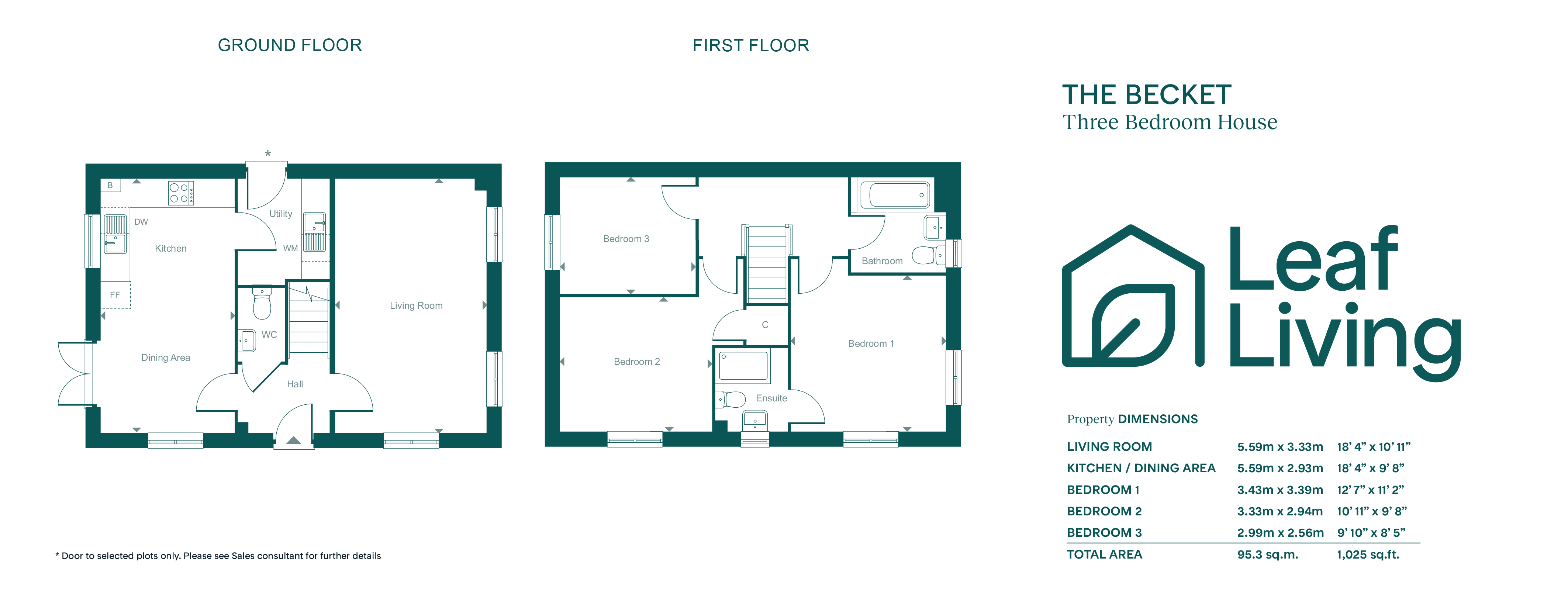 15 rand mews - Beckett RL, Leaf Living at Bucklers Park, Crowthorne, Berkshire, RG45, Crowthorne floorplan