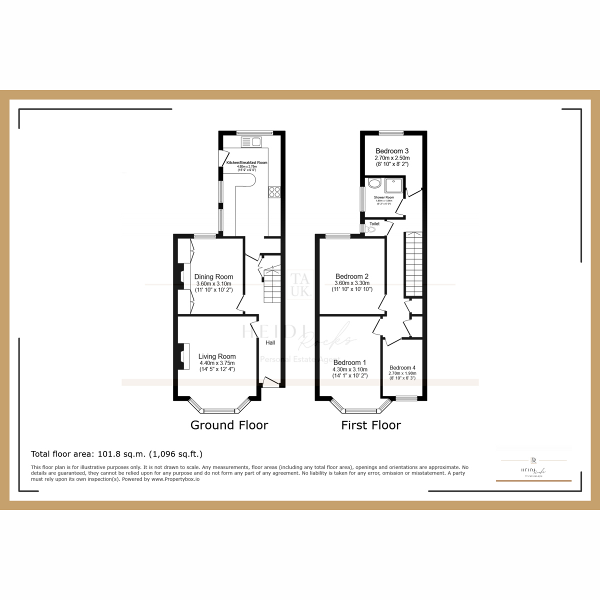 71, Victoria Avenue, Westgate on Sea floorplan
