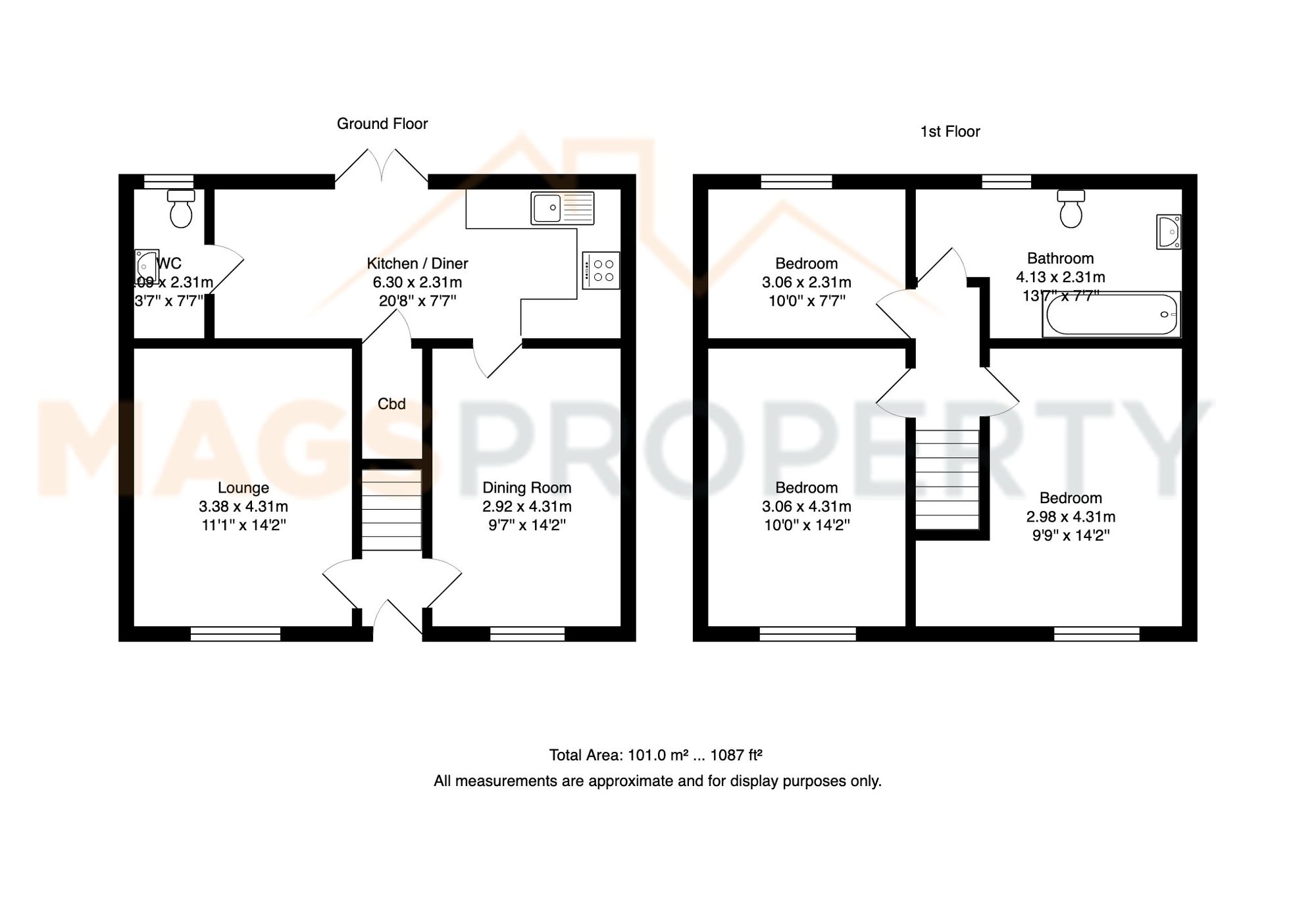 25 Highfield Road, Liverpool floorplan