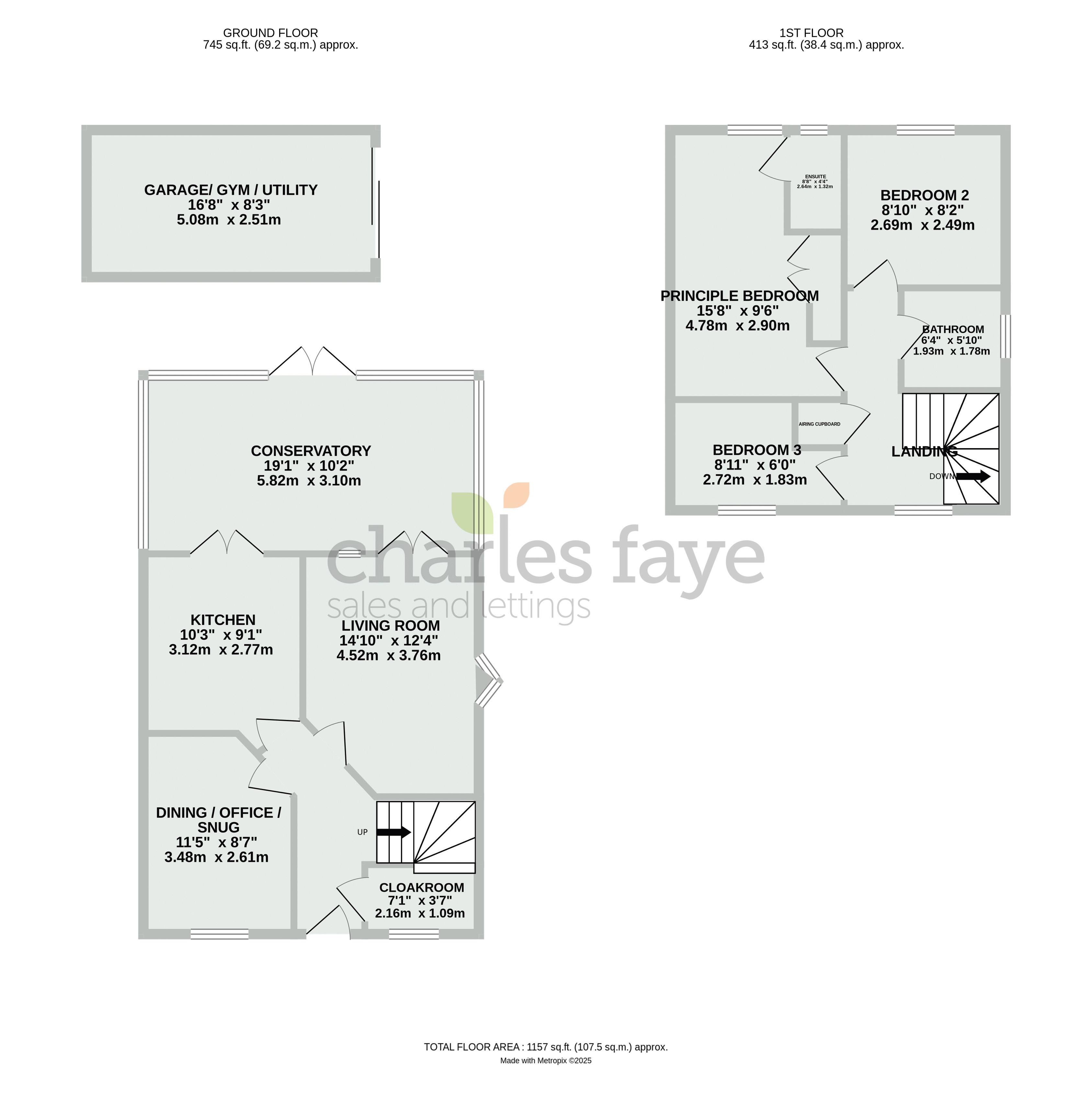 8, Poppy Close, Calne floorplan
