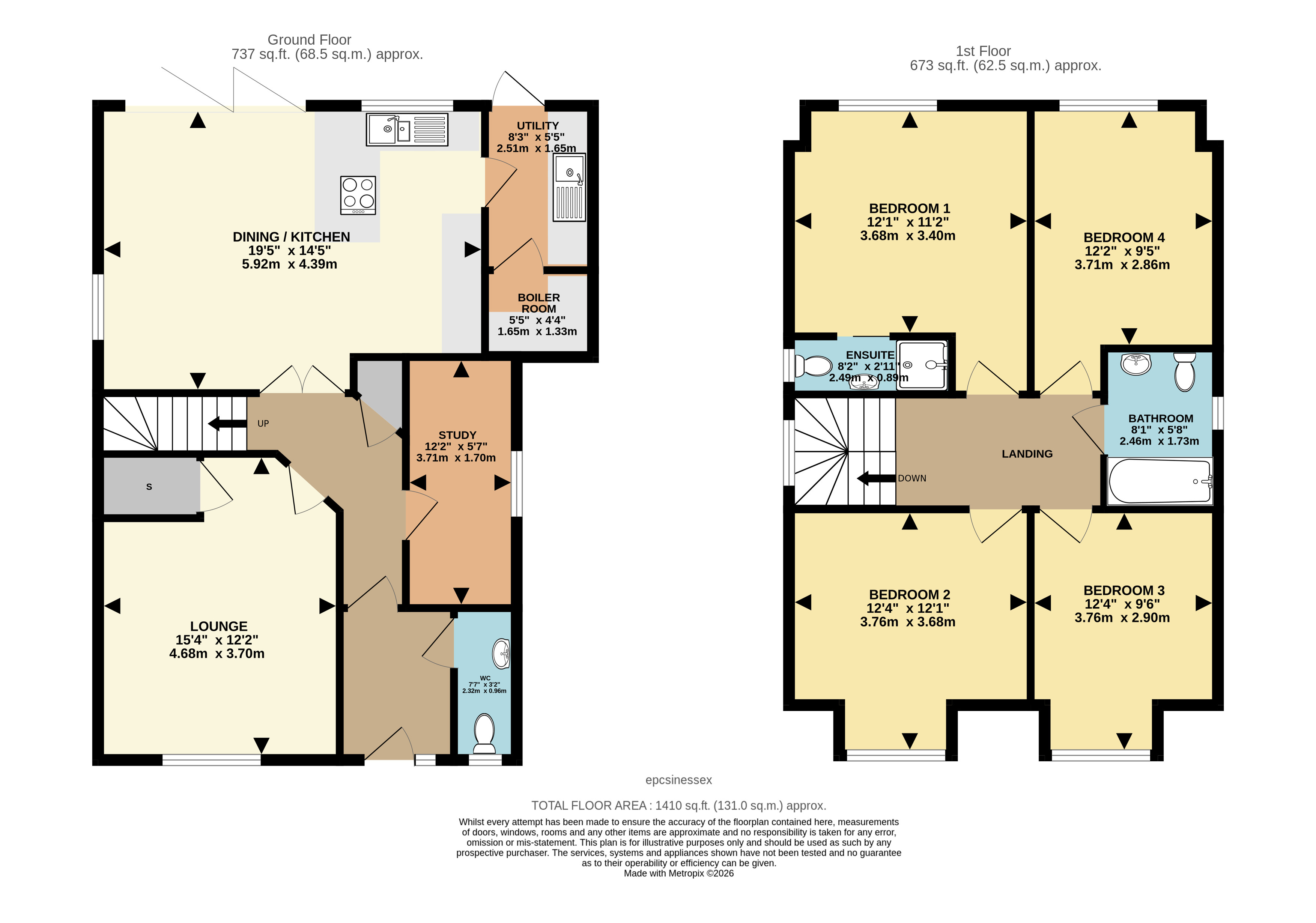 Palladium House, 30A, Berry Lane, Basildon floorplan
