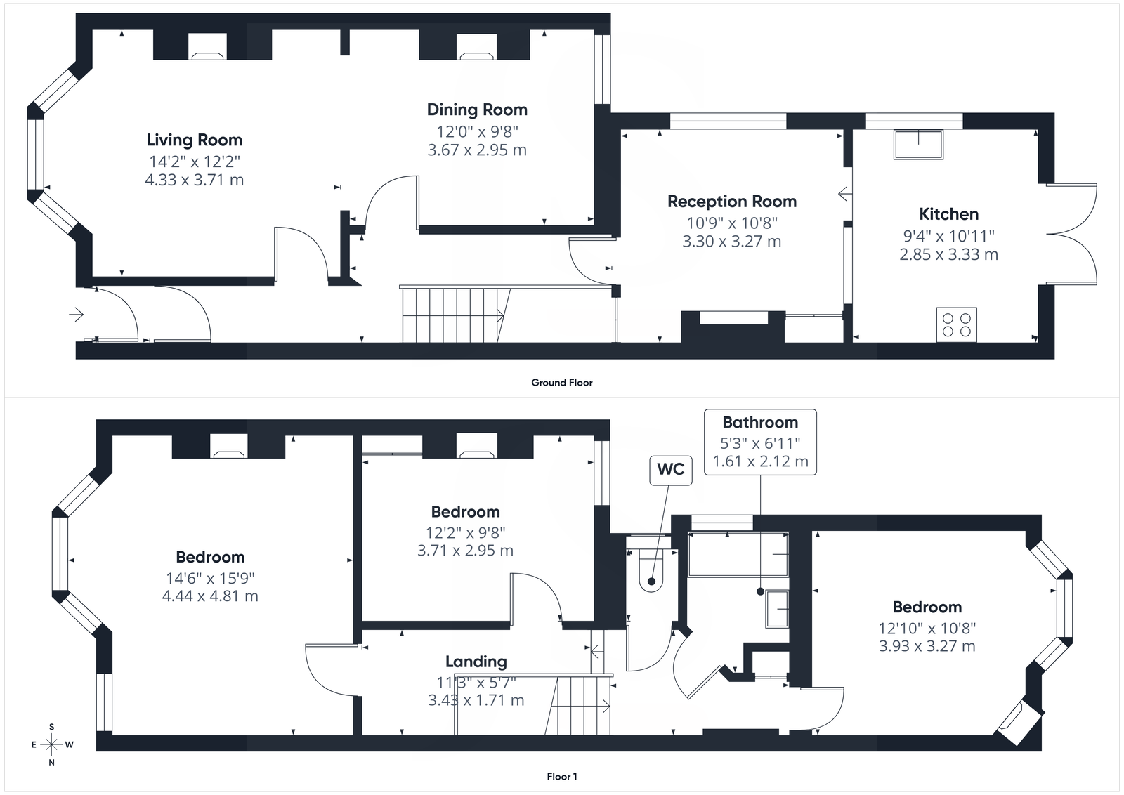 25, Eastcourt Road, Worthing floorplan