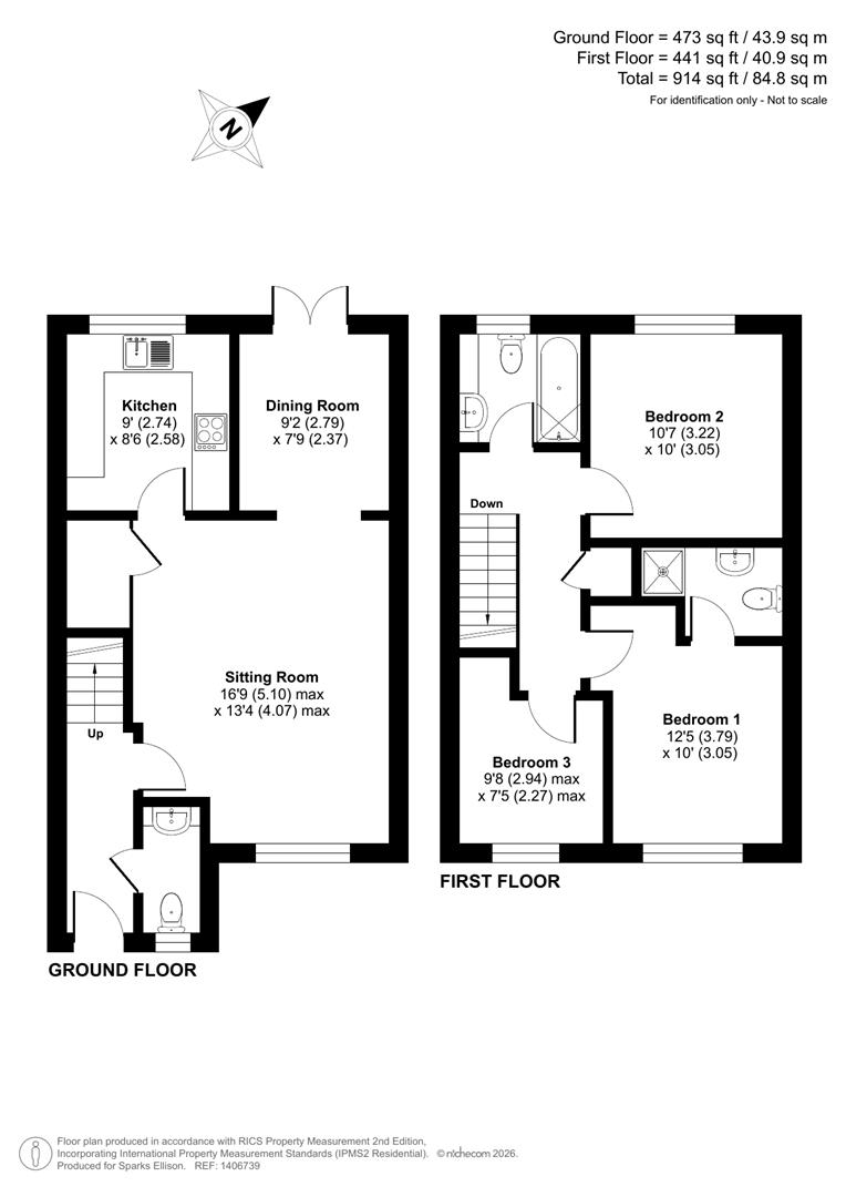 72, Drum Road, Eastleigh floorplan