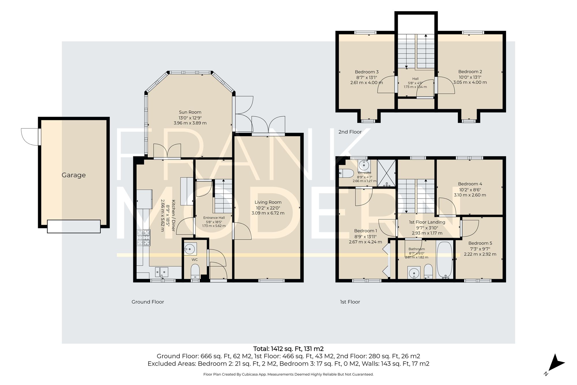 18, Belvoir Close, Stamford, PE9 floorplan