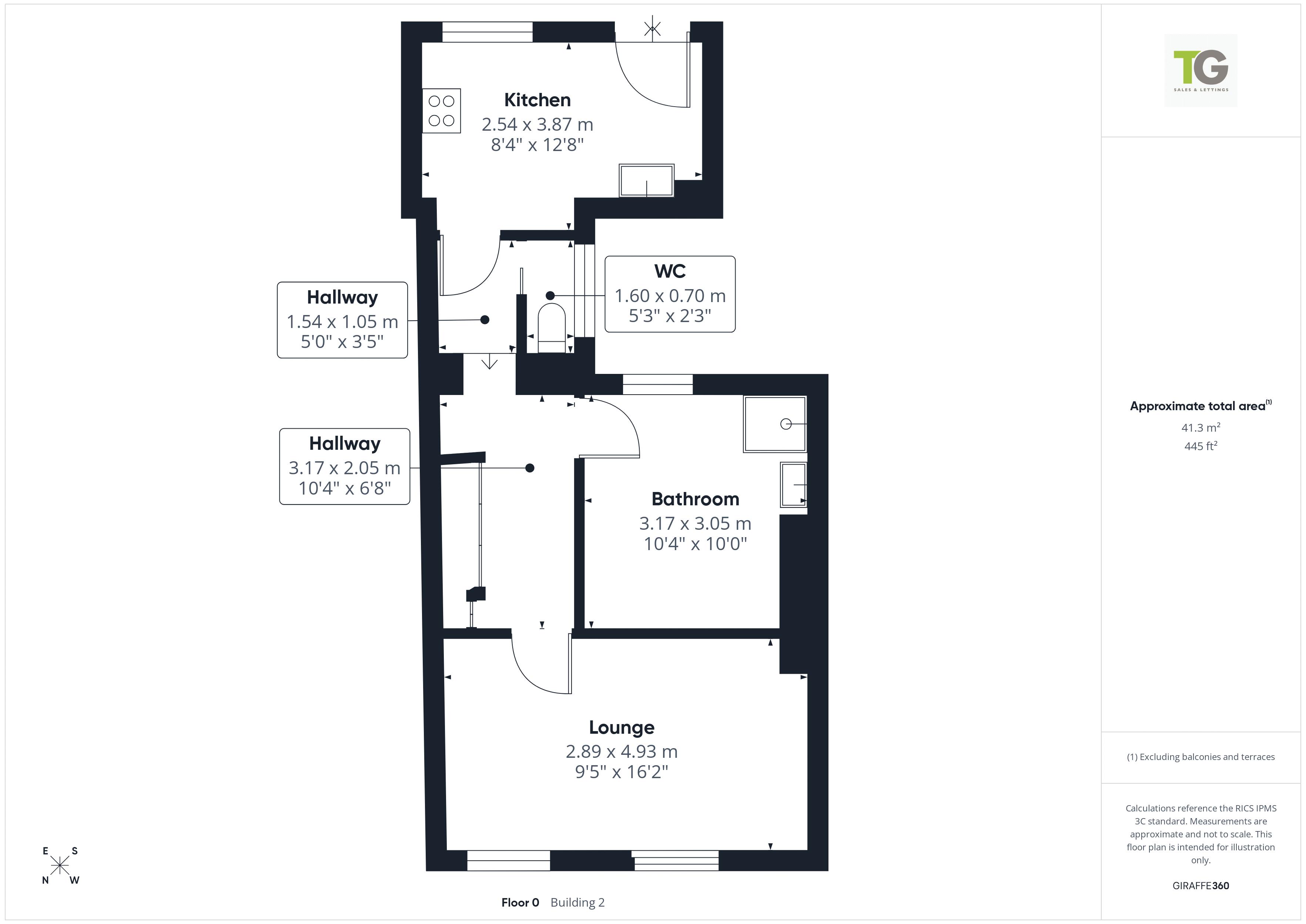 2B, Market Street, Stroud floorplan