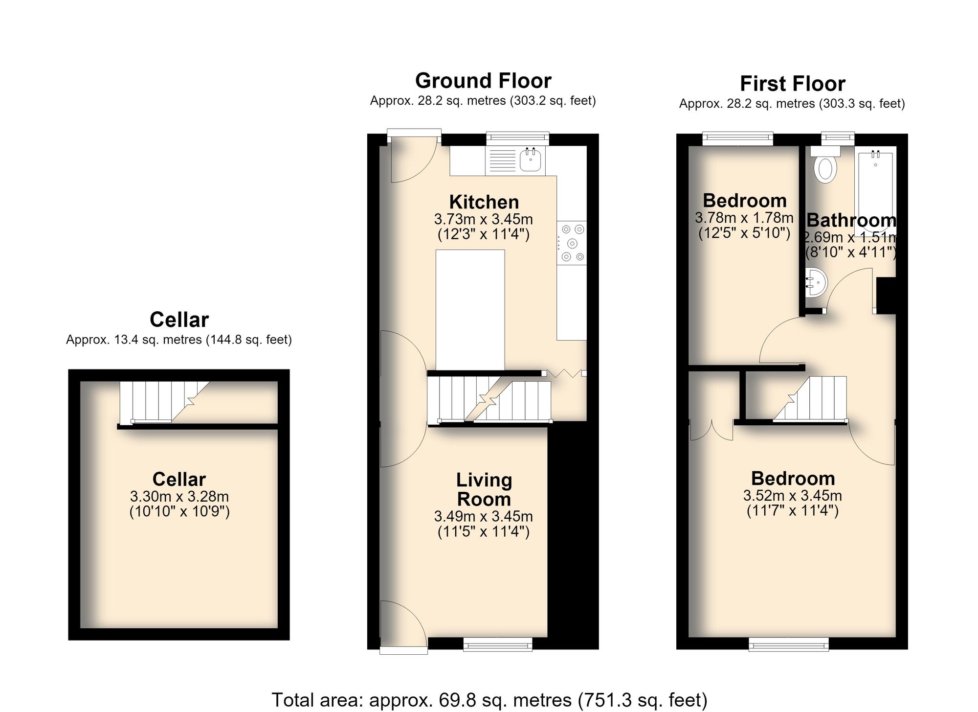 21 Aisthorpe Road, Sheffield floorplan