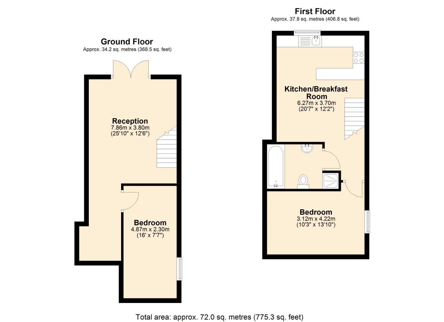 119, Norwood High Street, London floorplan