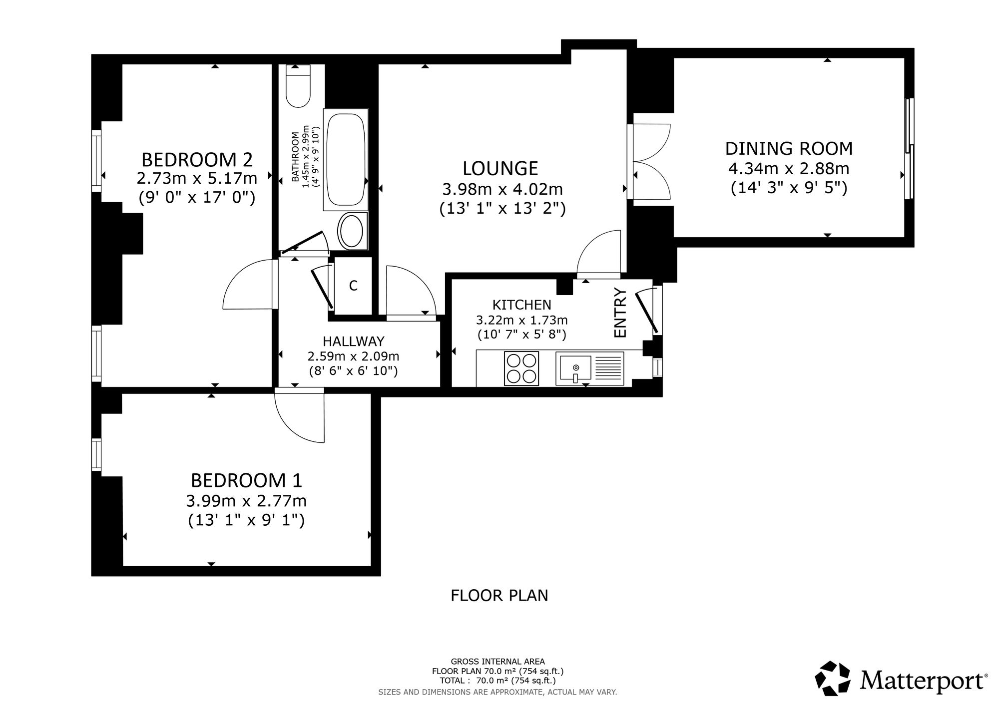16 Union Street, Alexandria floorplan