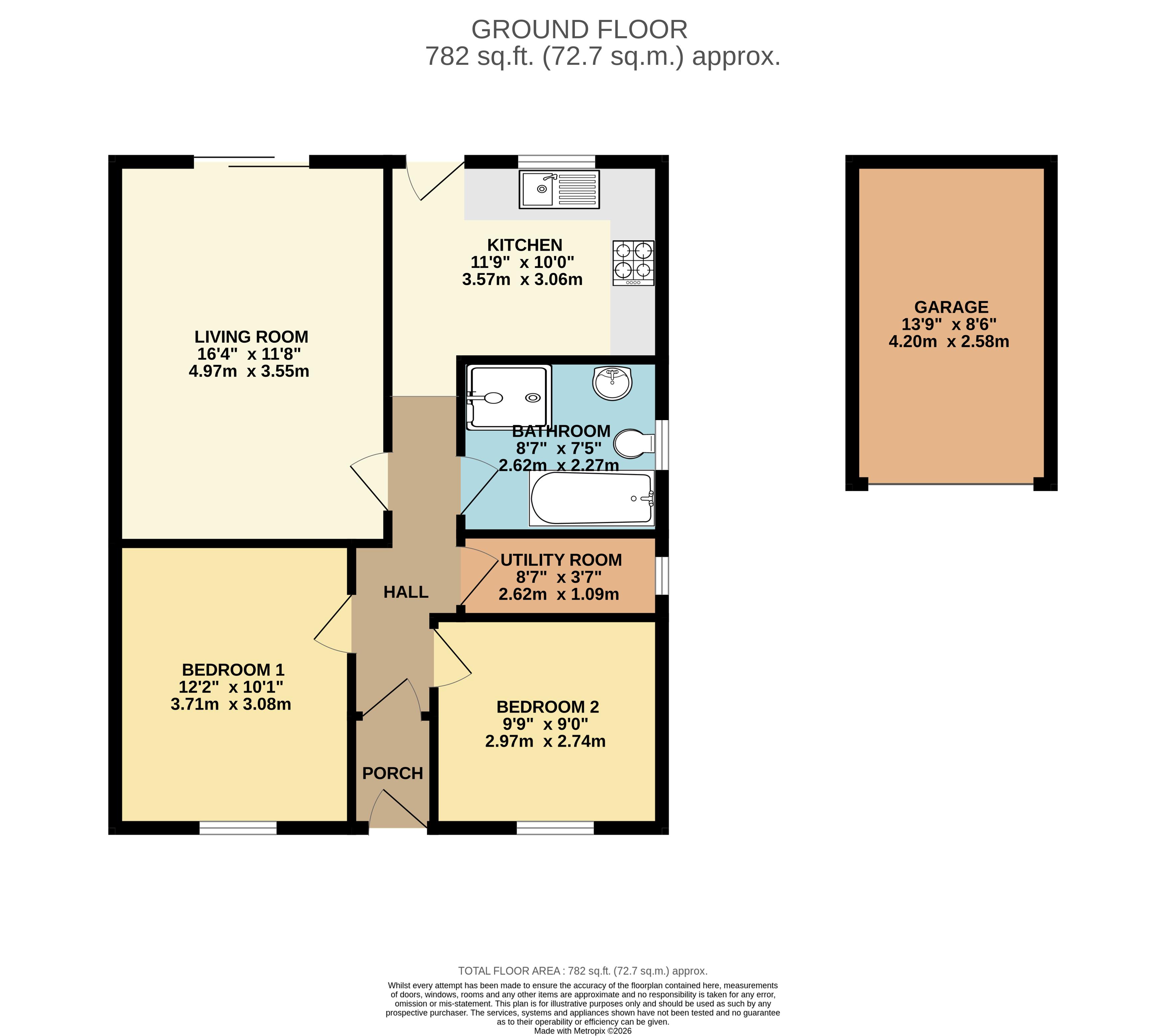 14, Hawthorn Chase, Lincoln floorplan