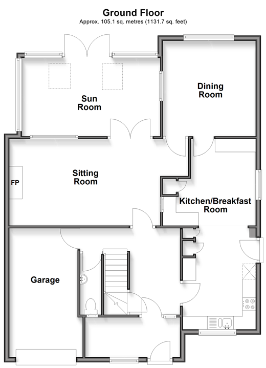 Butchers Lane Mereworth, Maidstone floorplan