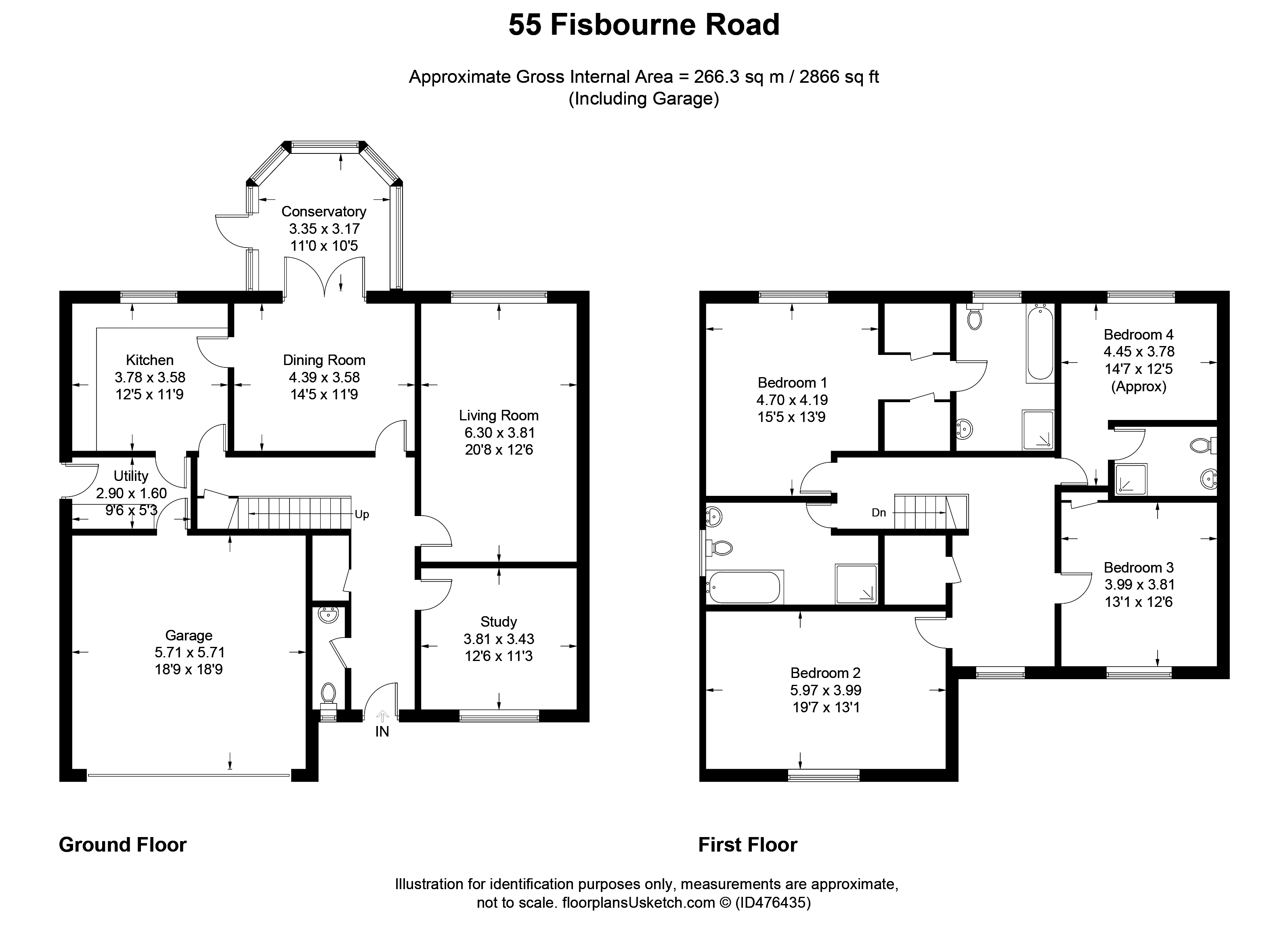 55, Fishbourne Lane, Ryde floorplan