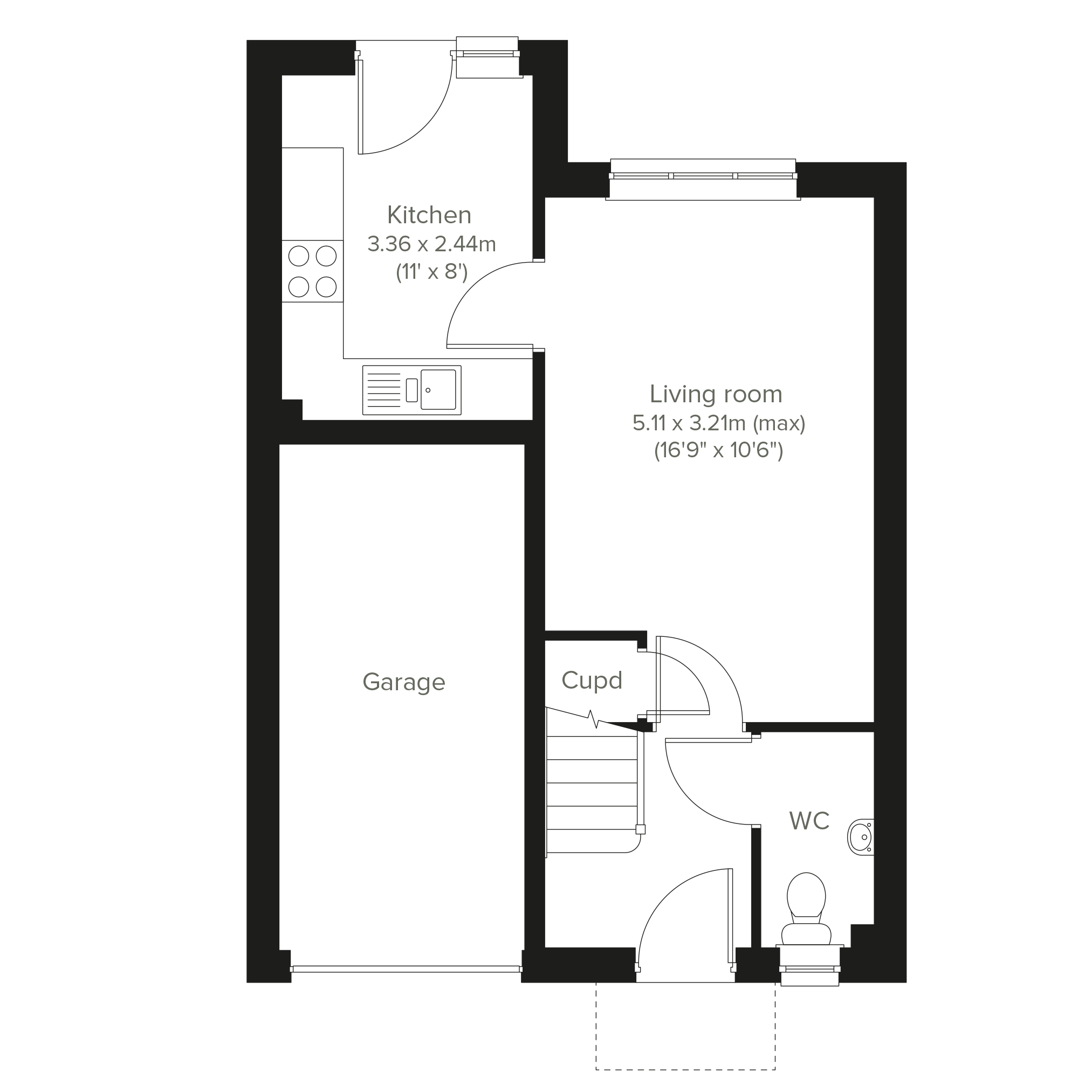 100, Shale Road, Winchburgh floorplan