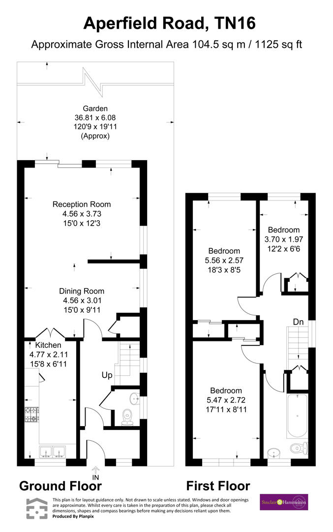 8, Aperfield Road, Westerham floorplan