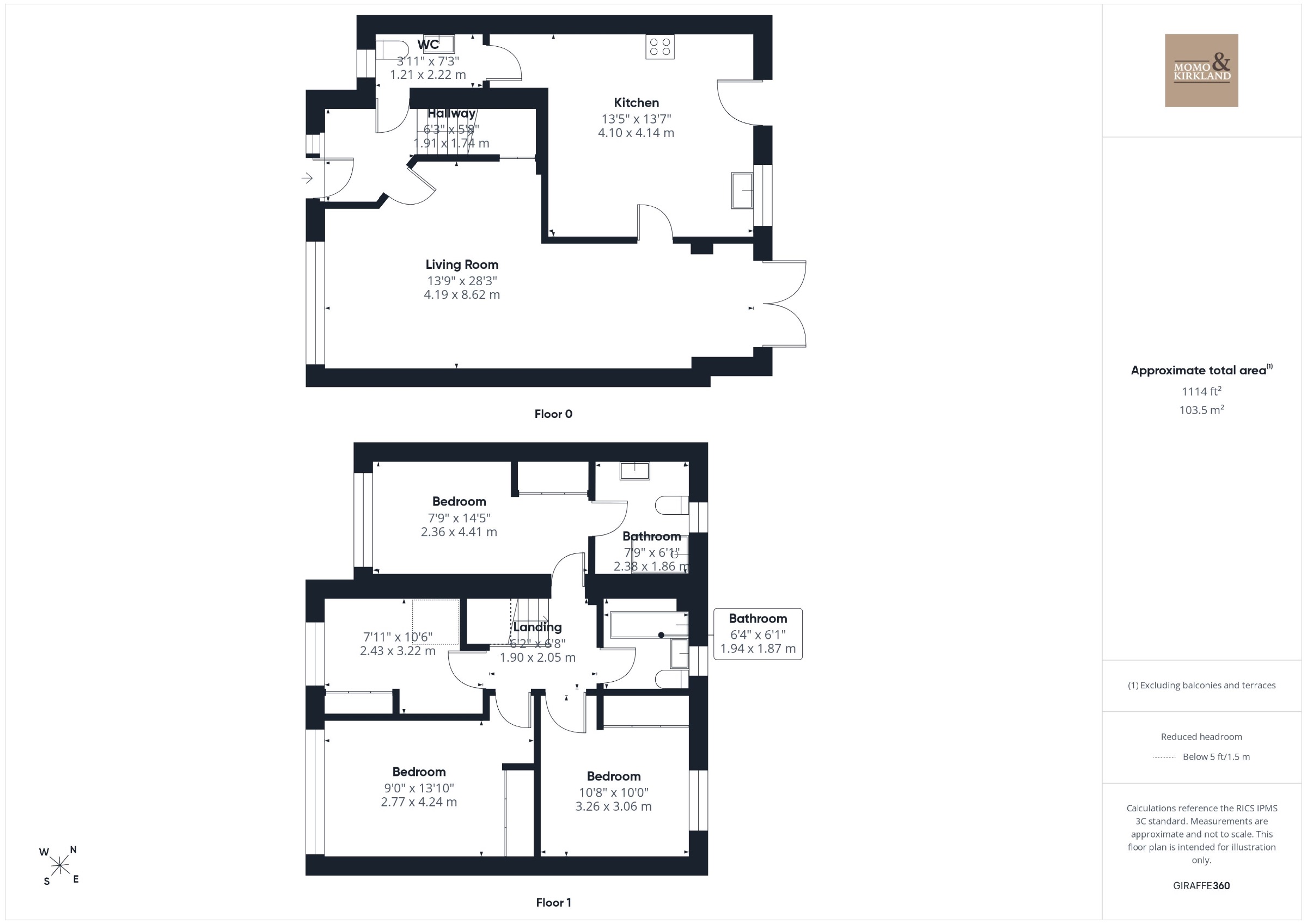 33 Olifard Avenue, Glasgow floorplan