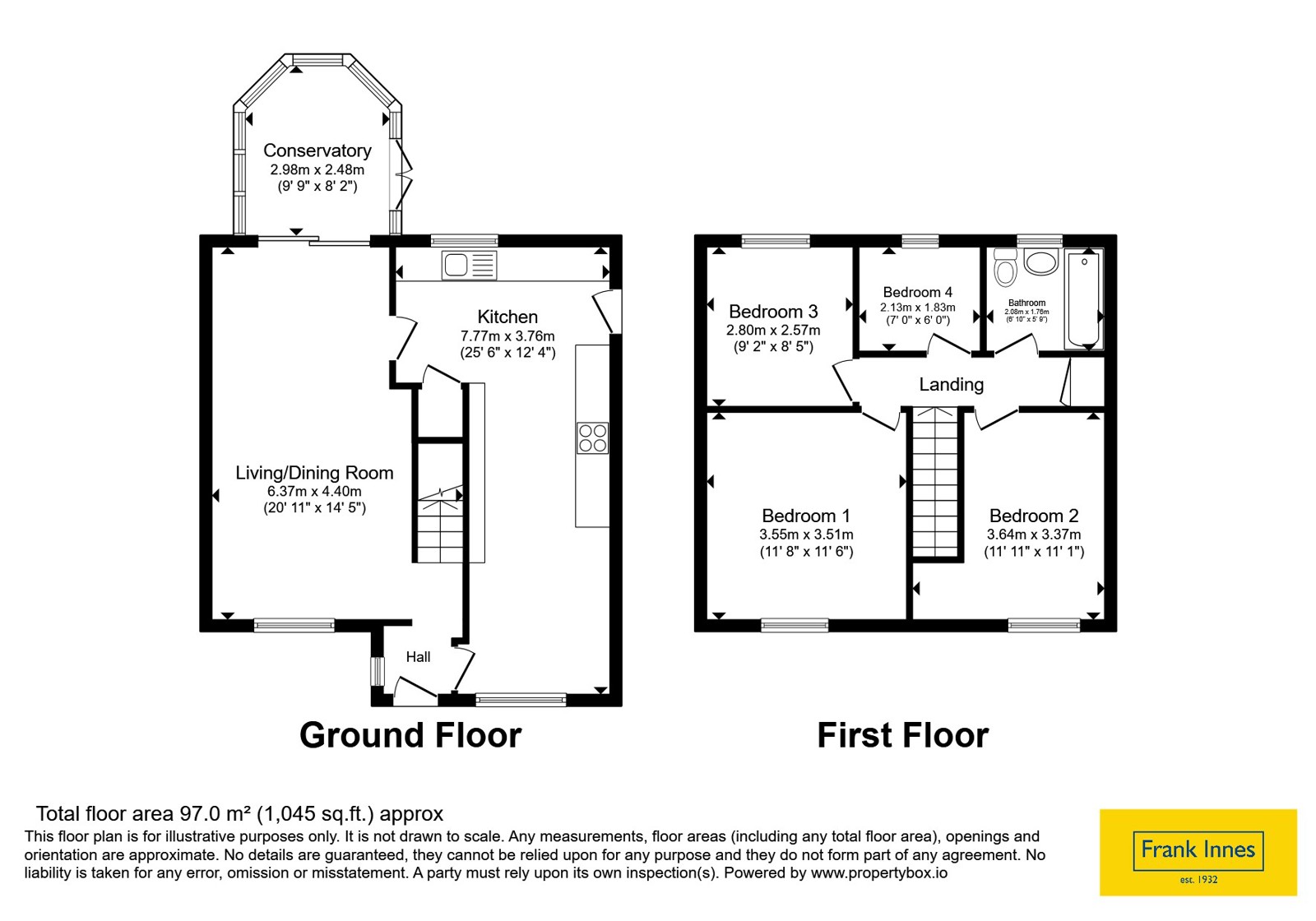 4, Sycamore Close, Leicestershire floorplan