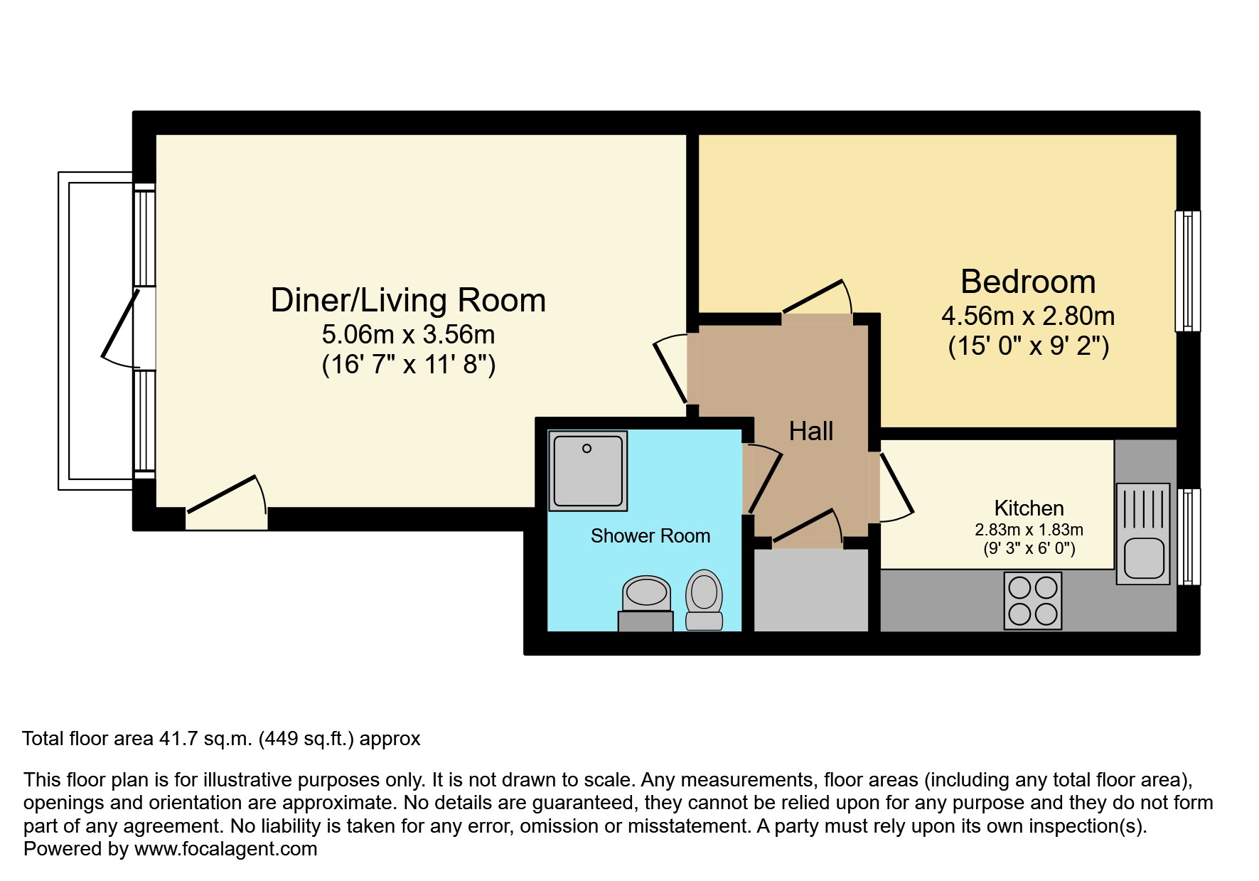 8, Chapel Lodge, Rainham floorplan