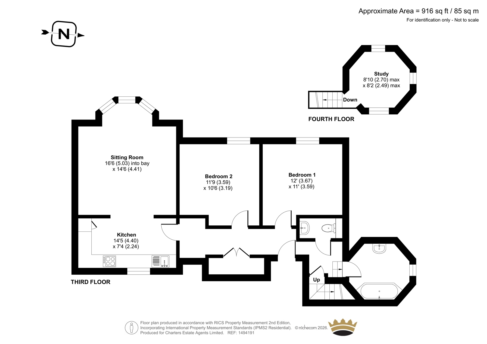 Castle- Apartment 4,, Ellis Close, Hampshire floorplan