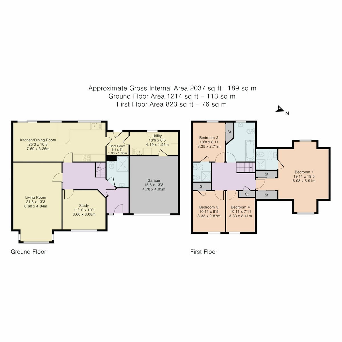 Paddock View, 4 Bakers Lane, East Hagbourne floorplan