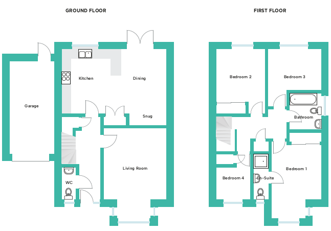 3 Buckleigh Mews,, Buckleigh Road, Bideford floorplan