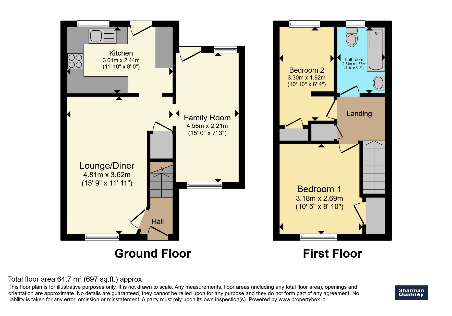 33, Edwards Way, March floorplan