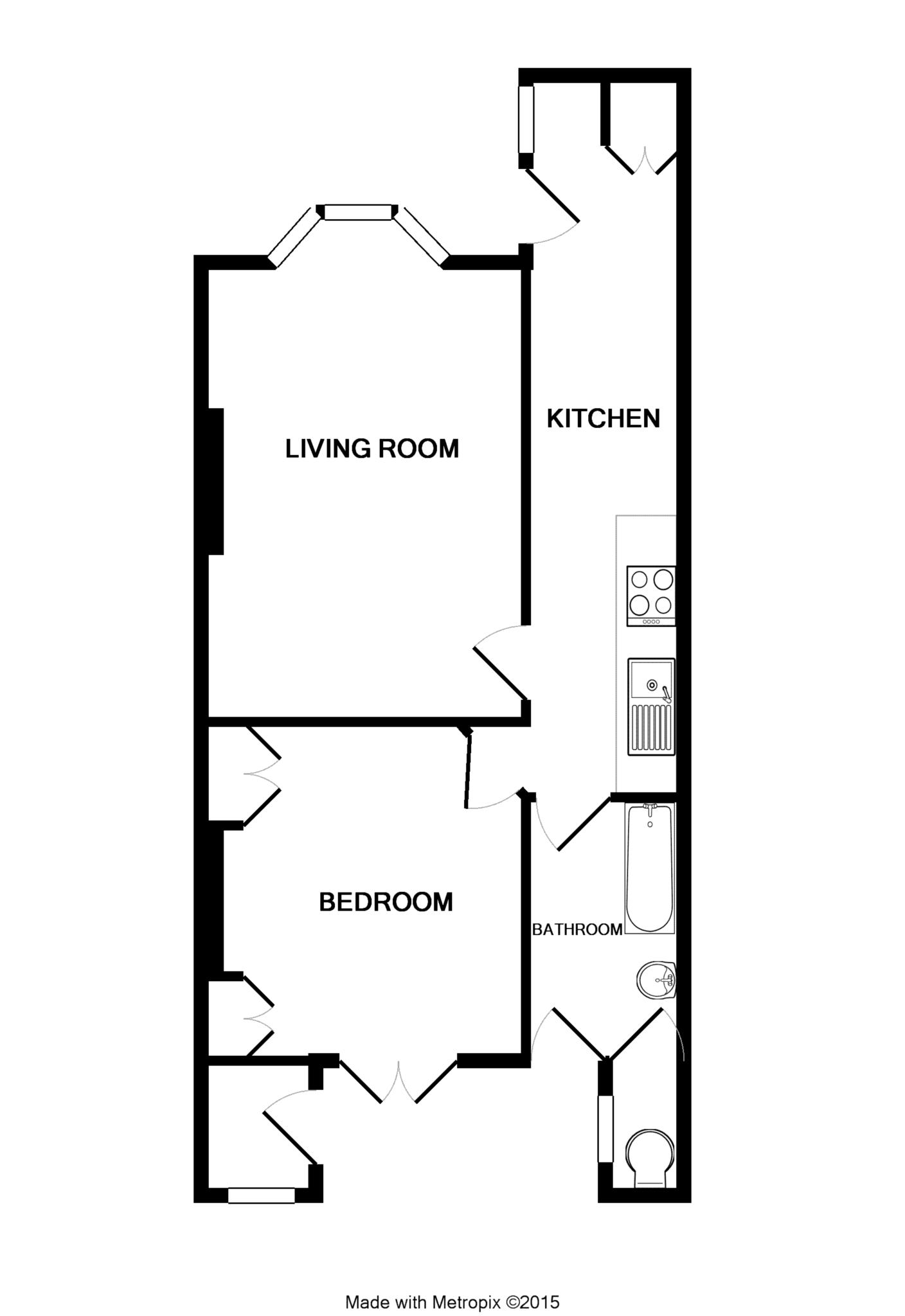 1 Bedrooms Flat to rent in Acre Lane, London SW2