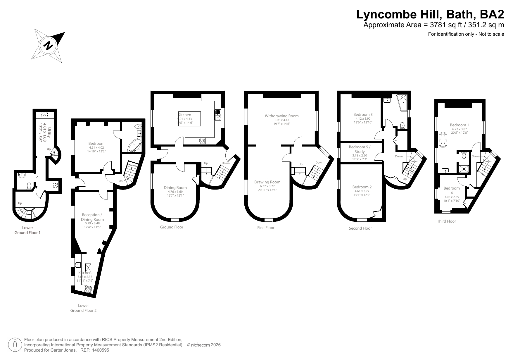 19, Lyncombe Hill, Somerset floorplan