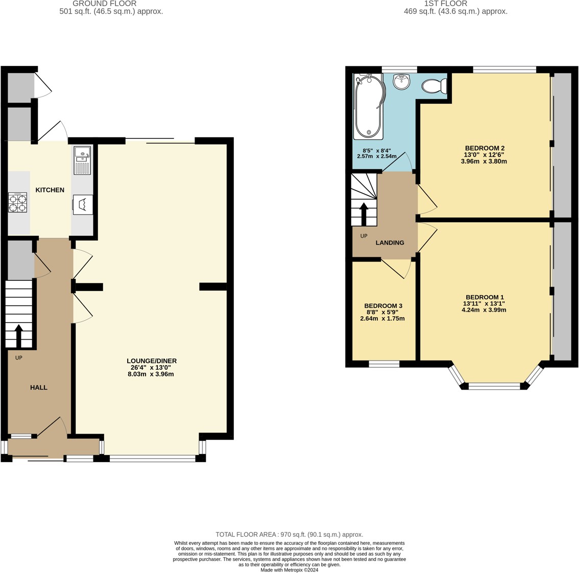70, Buller Road, Thorton Heath floorplan