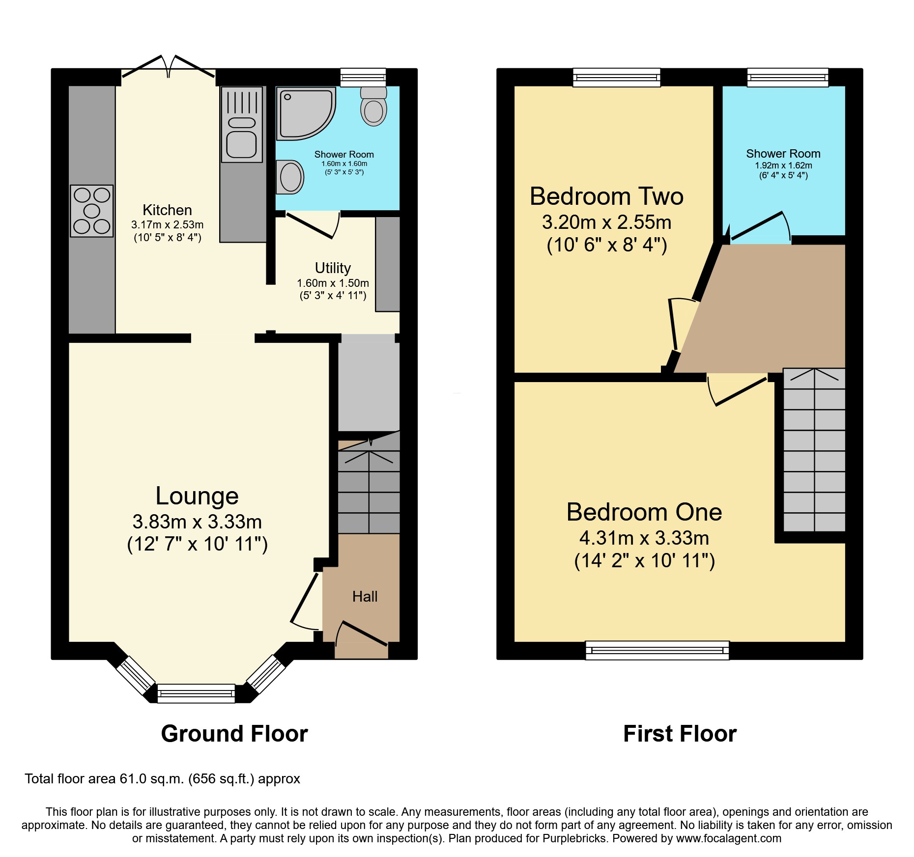 92, Middlecotes, Coventry floorplan