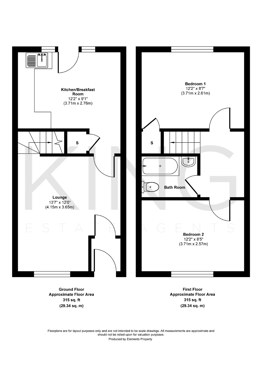 2 Bedrooms Terraced house for sale in Harlans Close, Eaglestone, Milton Keynes, Buckinghamshire MK6