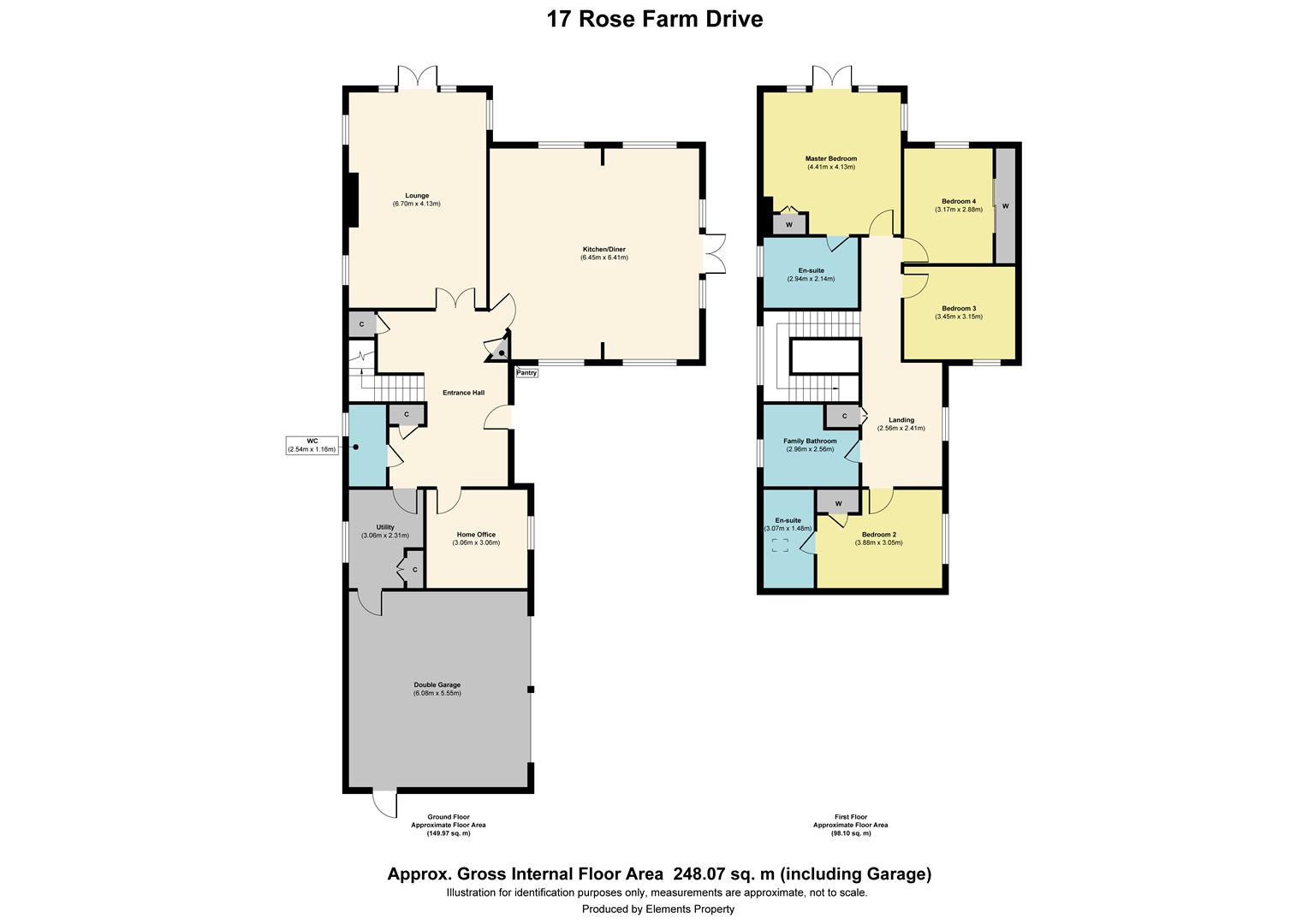17, Rose Farm Drive, Newark floorplan
