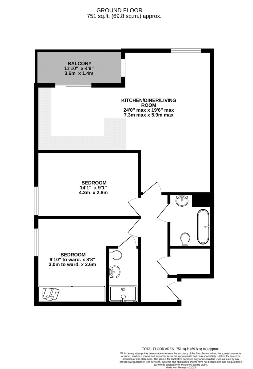 27 Medallion House,, Joseph Terry Grove, North Yorkshire floorplan