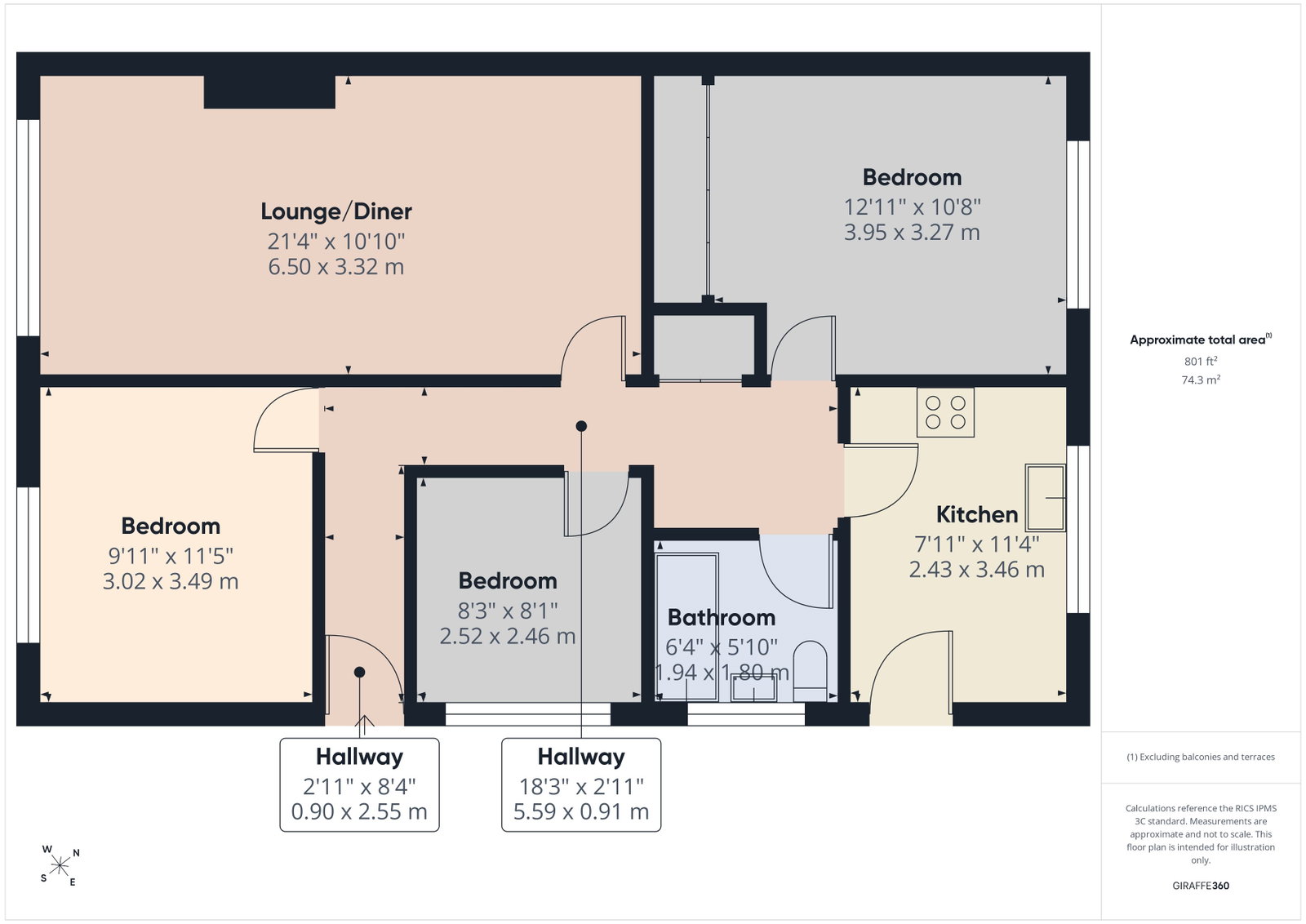 4, Croft Green, Attleborough floorplan