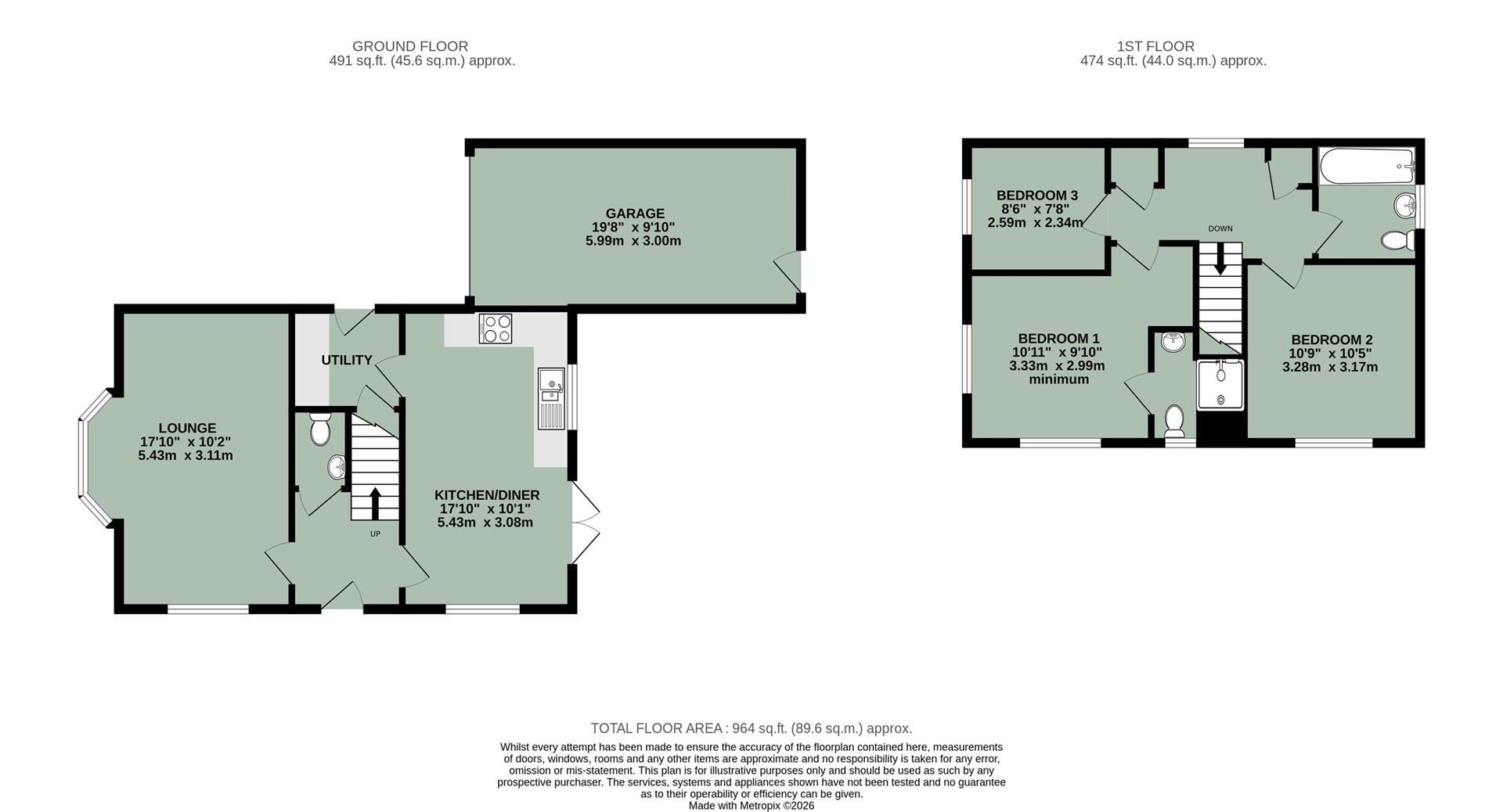 3, Francis Brown Way, Oxford floorplan