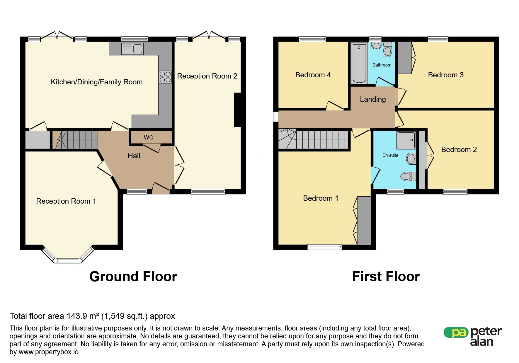 6, Fitzhamon Close, Cowbridge floorplan