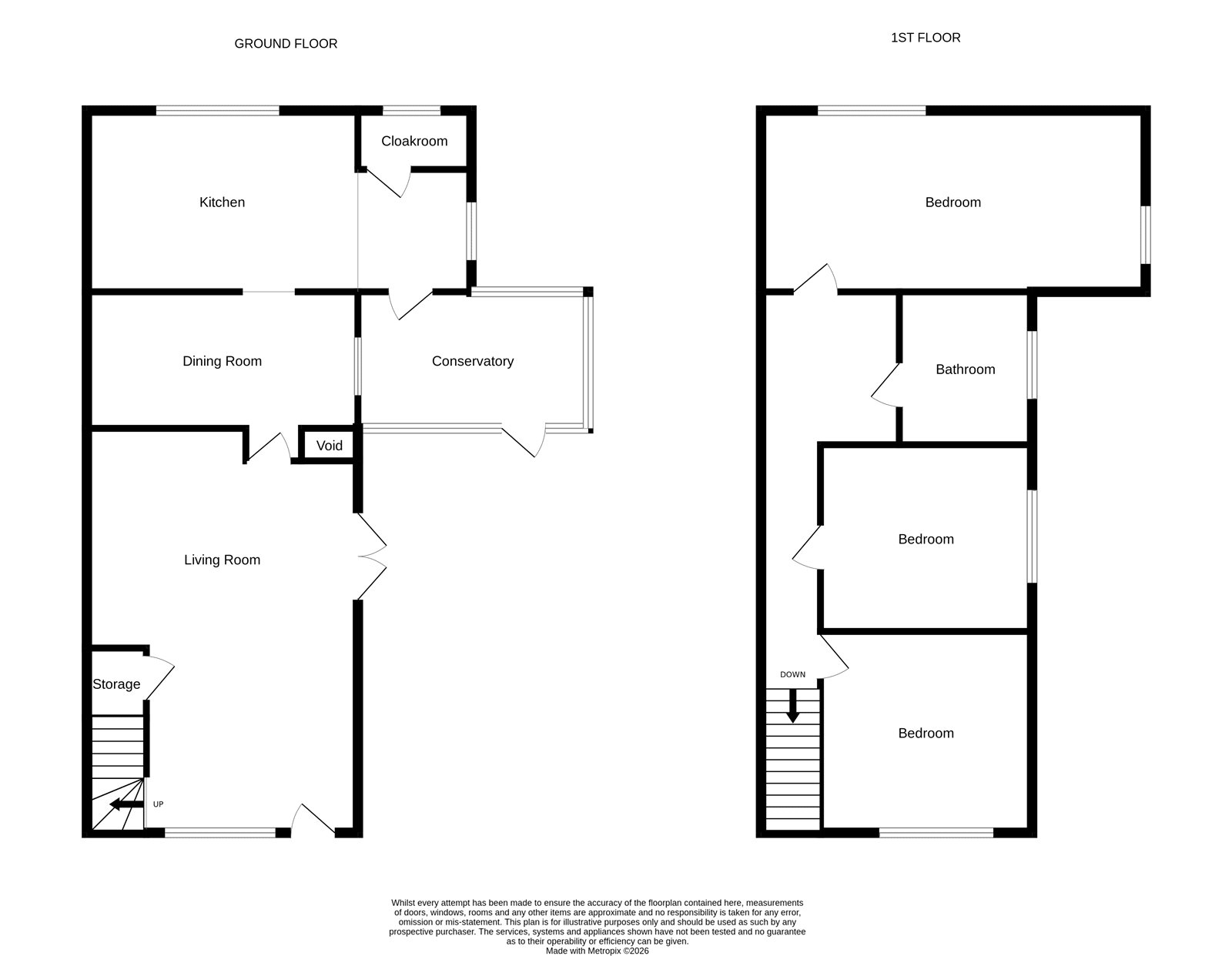 2 Brahams Cottages,, Shop Road, Manningtree floorplan