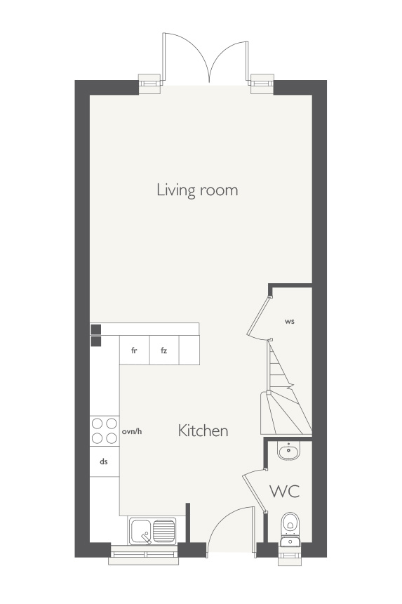 204, Higham Lane, Nuneaton floorplan