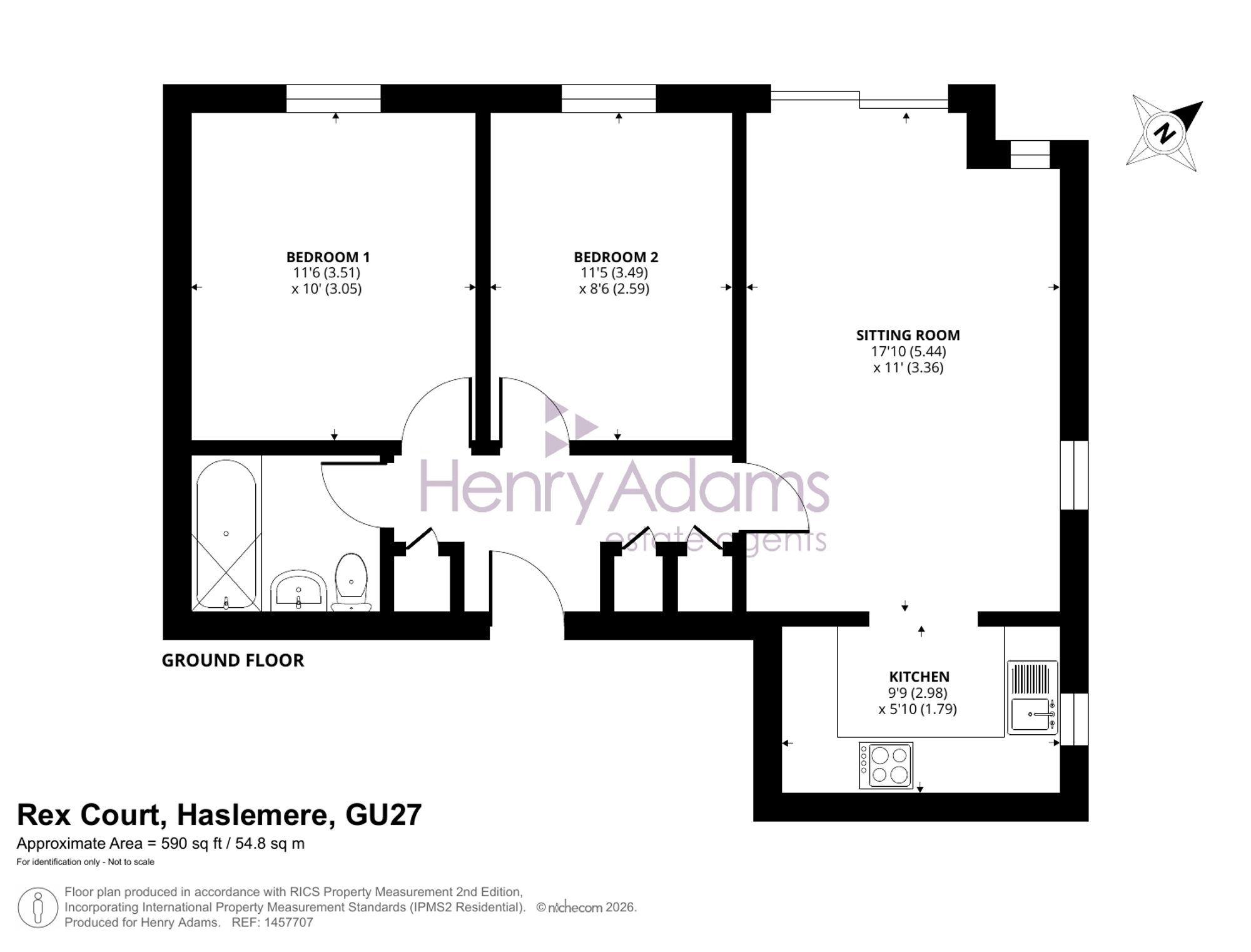 20 Rex Court, Haslemere floorplan