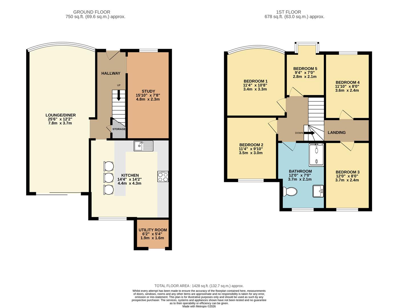 Coningsby Gardens, Chingford floorplan