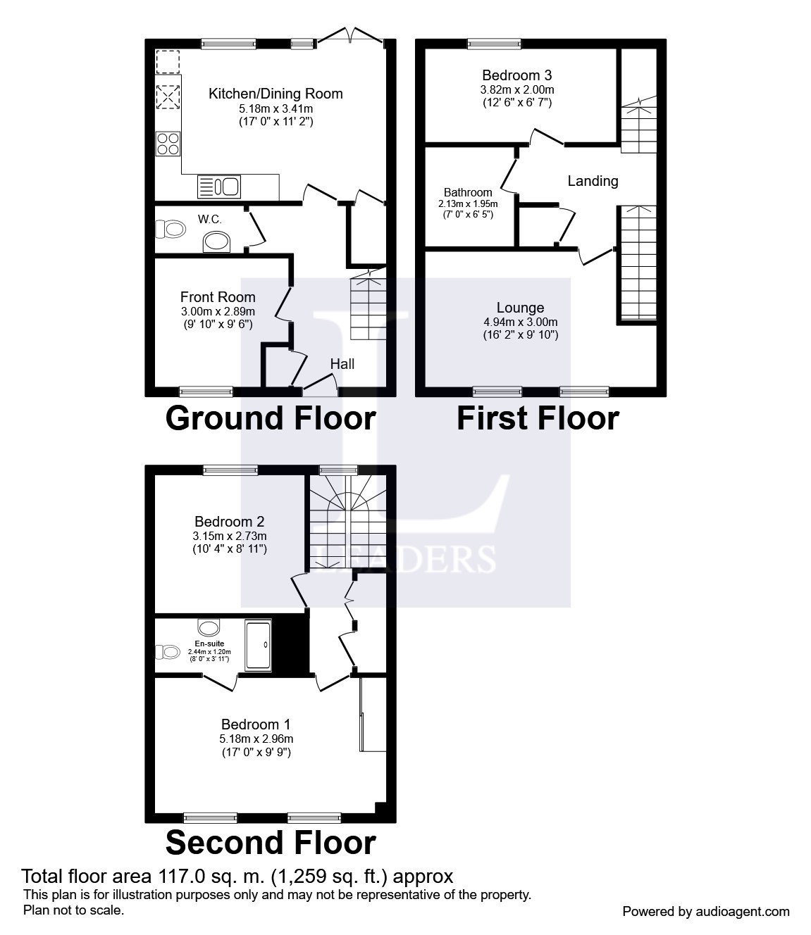 3 Bedrooms Terraced house to rent in Marlborough Place, Princes Street, Cheltenham GL52