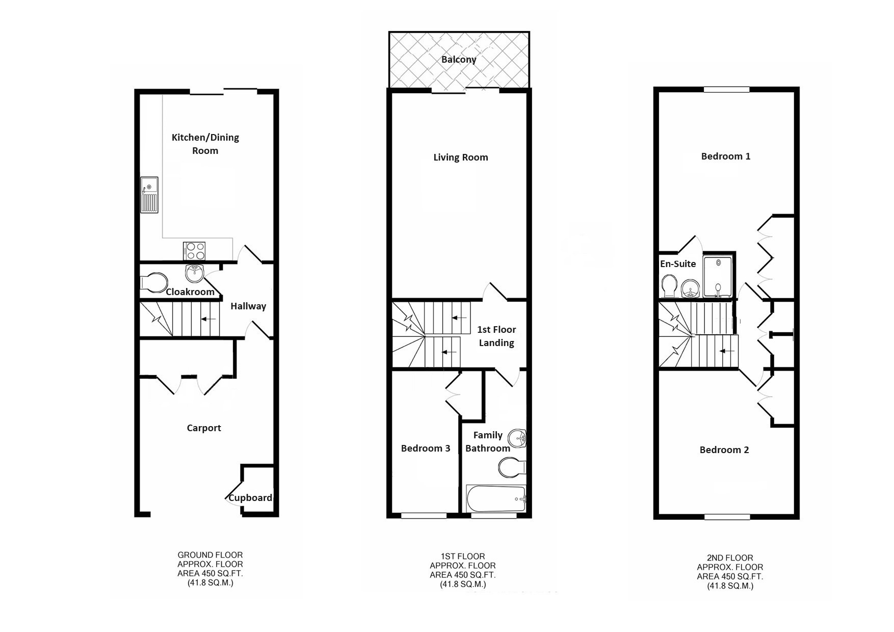 Bryher Island, Port Solent floorplan