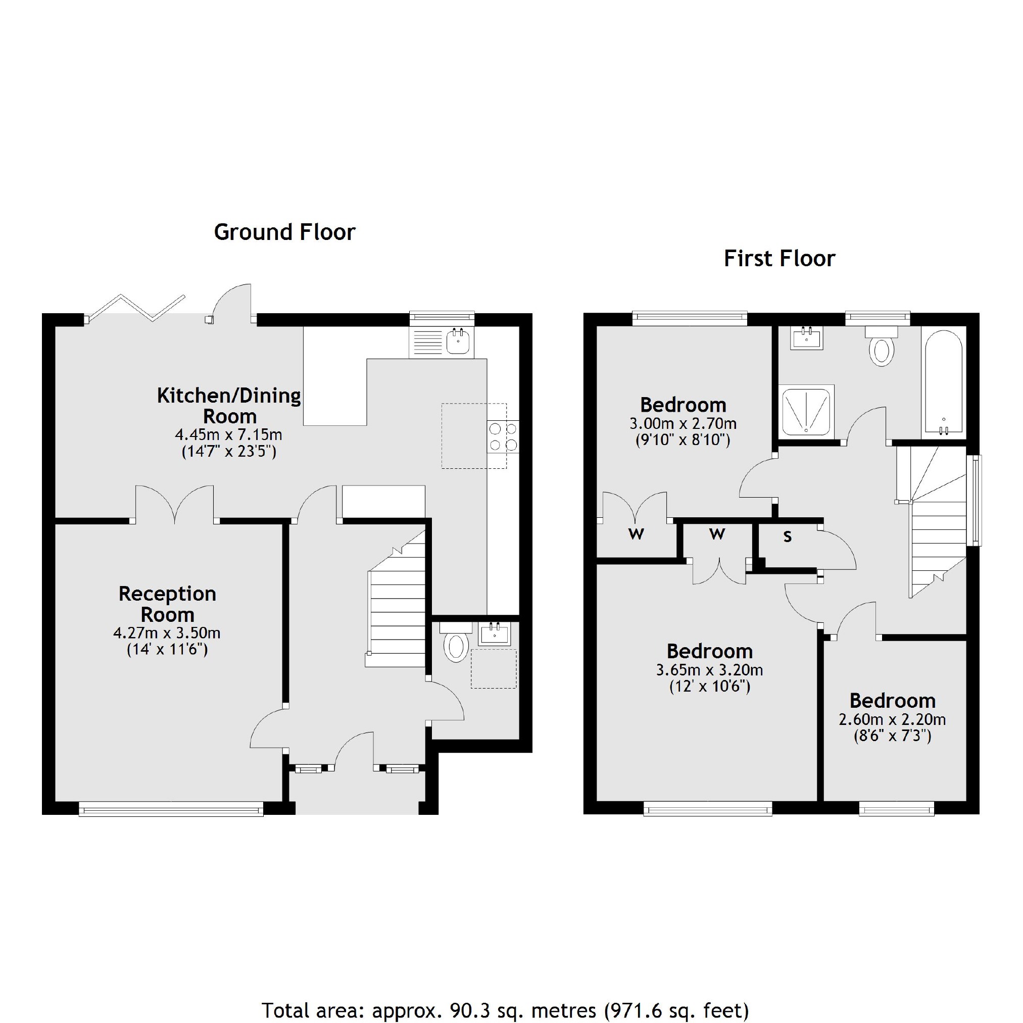 King Charles Road, Berrylands, Surbiton KT5, 3 bedroom semidetached