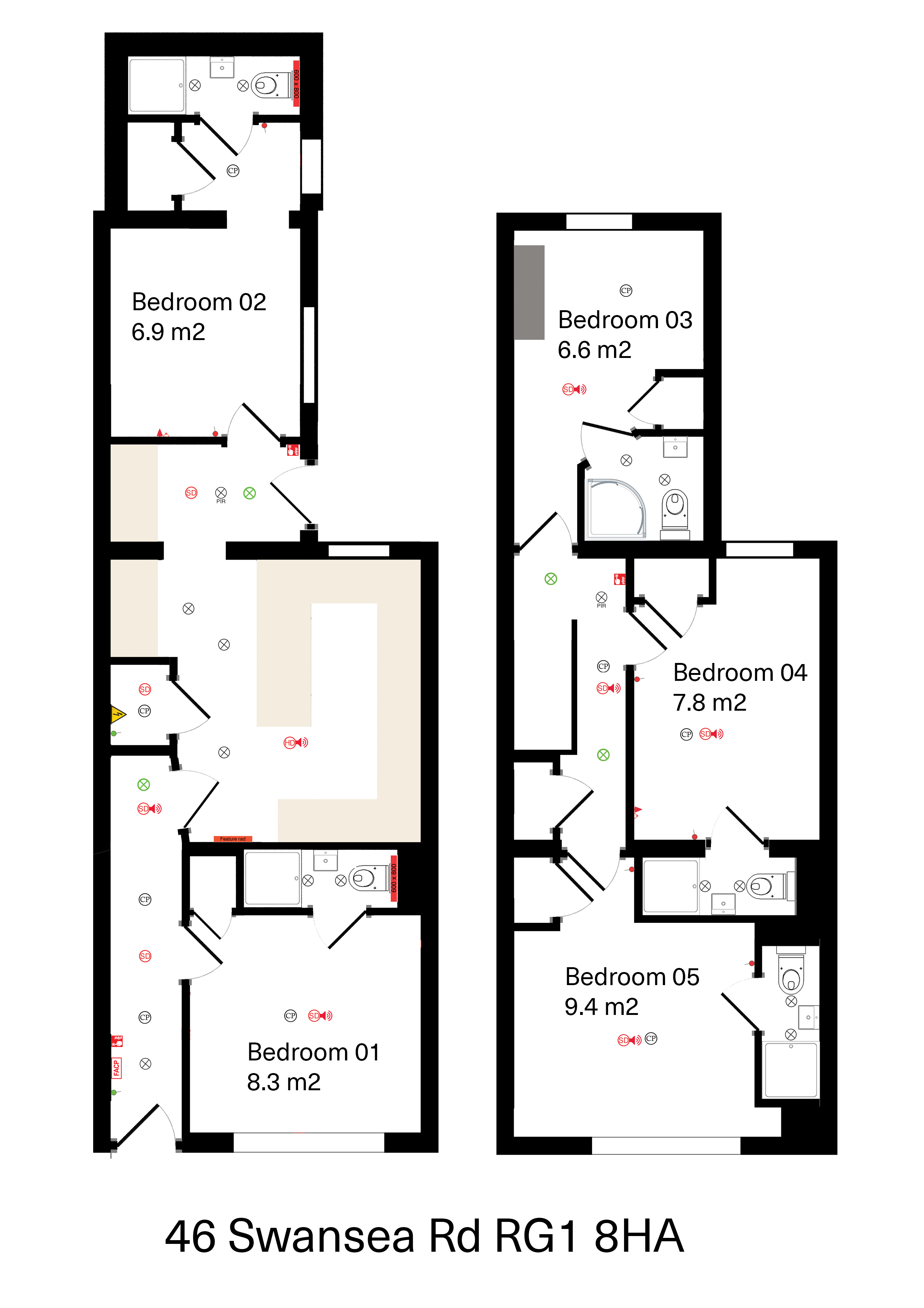 Swansea Road, Reading floorplan