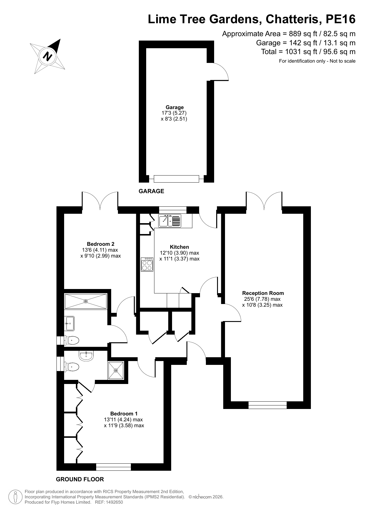 17, Lime Tree Gardens, Chatteris floorplan