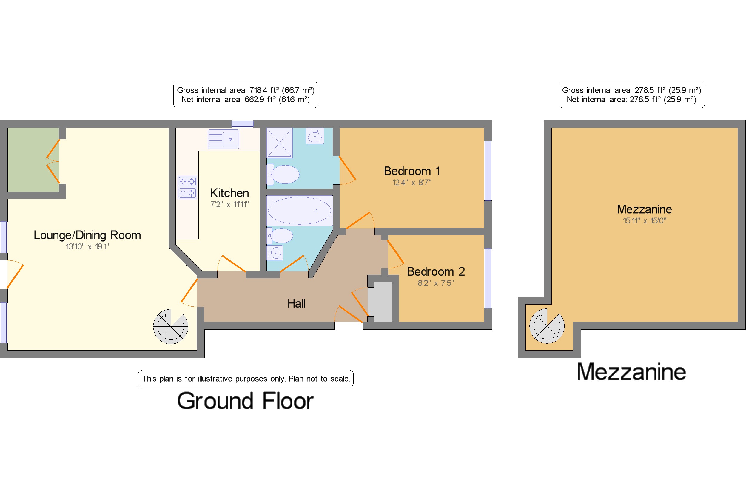 2 Bedrooms Flat for sale in Mayflower House, Valetta Way, Rochester, Kent ME1