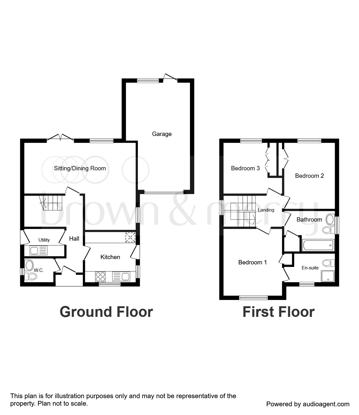 Carters Close, Sherington, Newport Pagnell MK16, 3 bedroom detached