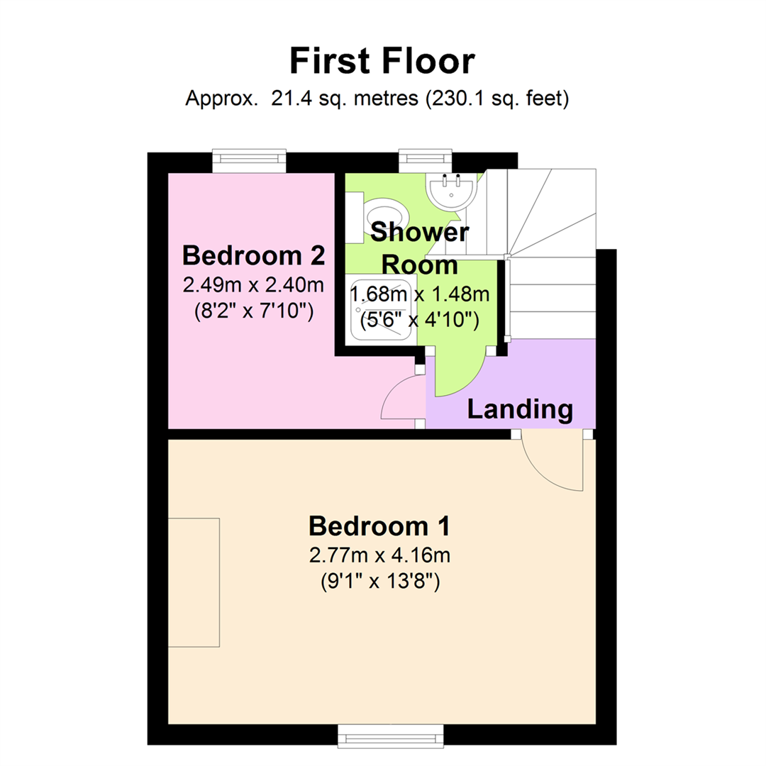 2 bed terraced house for sale in Bacup Road, Rawtenstall, Rossendale