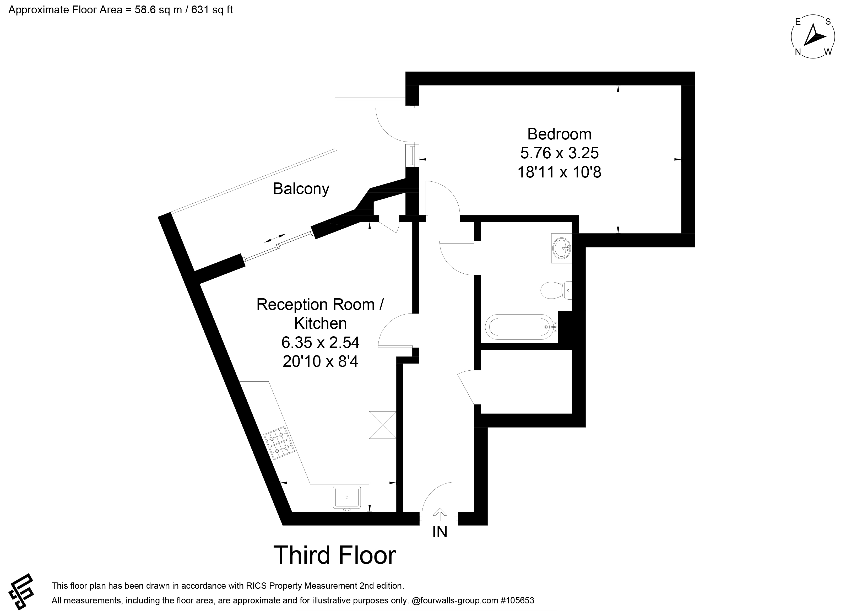 Drovers Way, Holloway, London floorplan